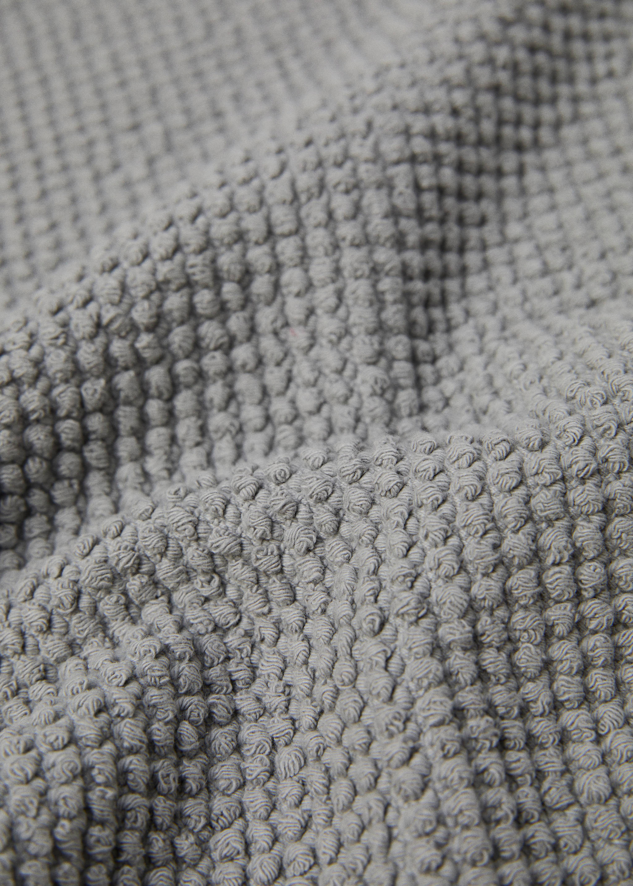 100% cotton bouclé bath rug - Details of the article 2