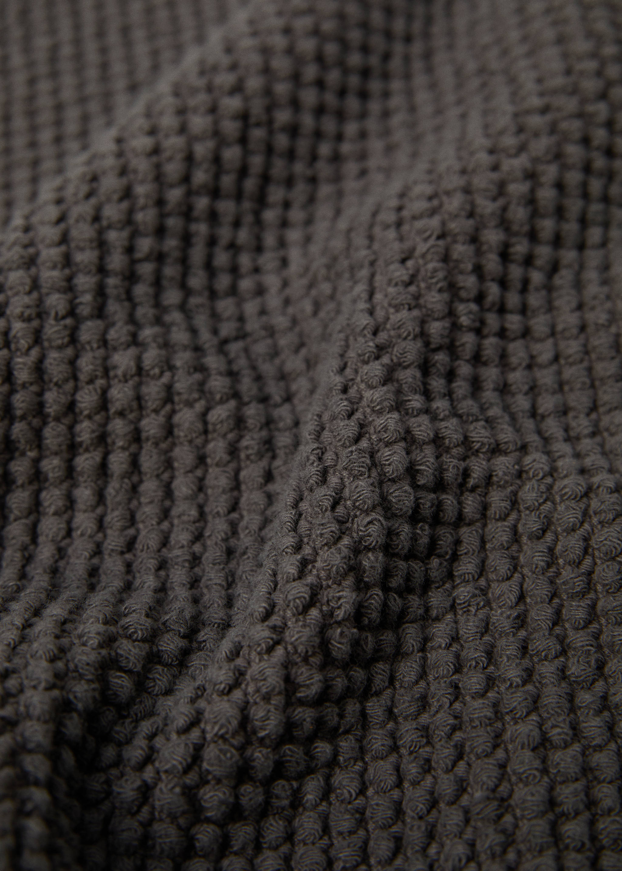 100% cotton bouclé bath rug - Details of the article 2