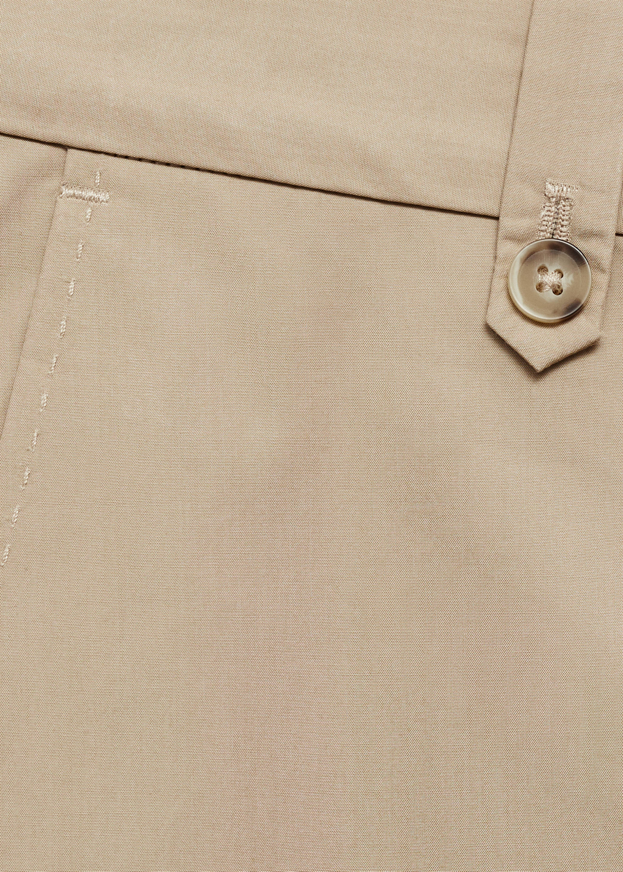 Regular-fit 100% cotton trousers - Details of the article 8
