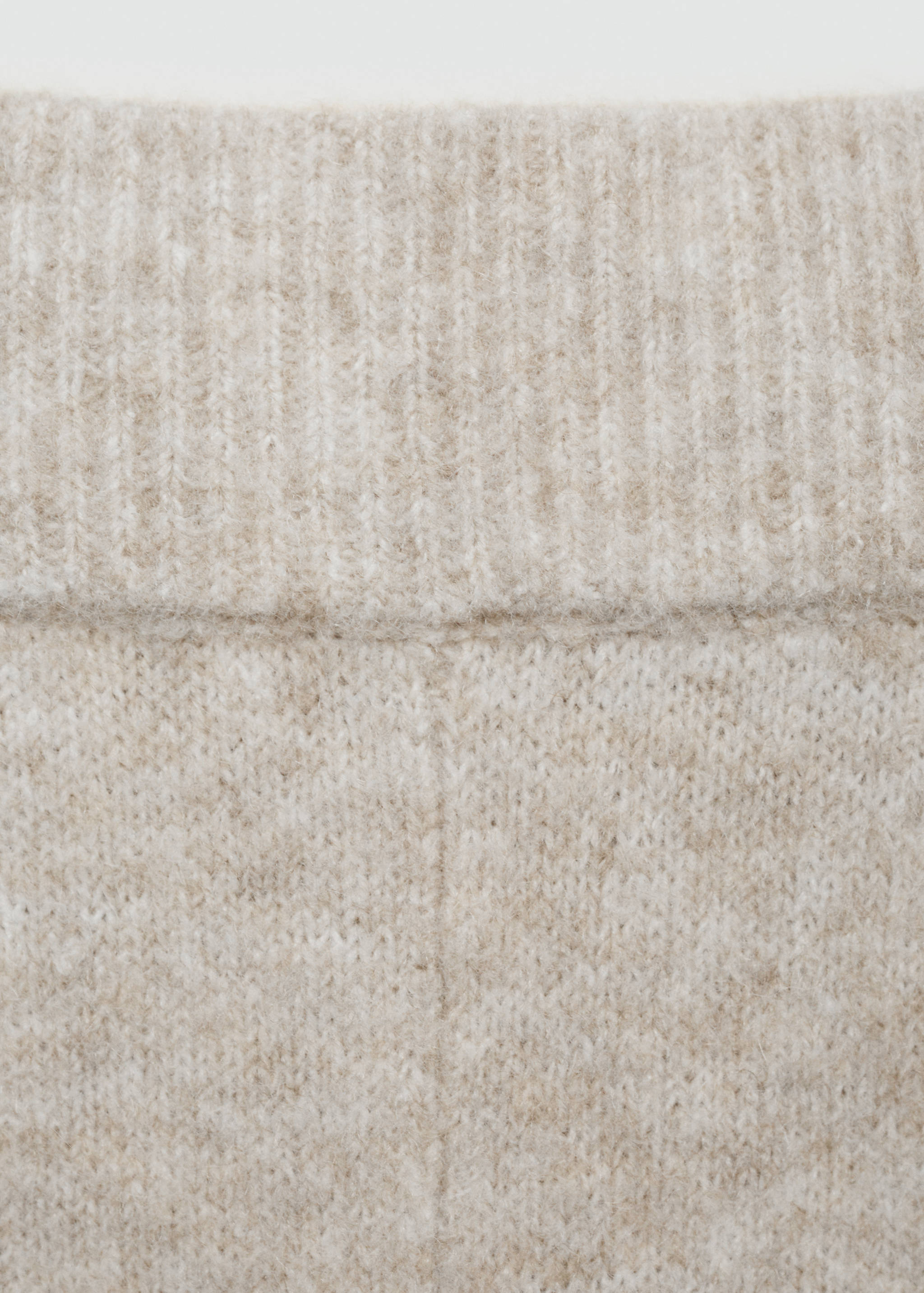 Straight knitted trousers - Details of the article 8