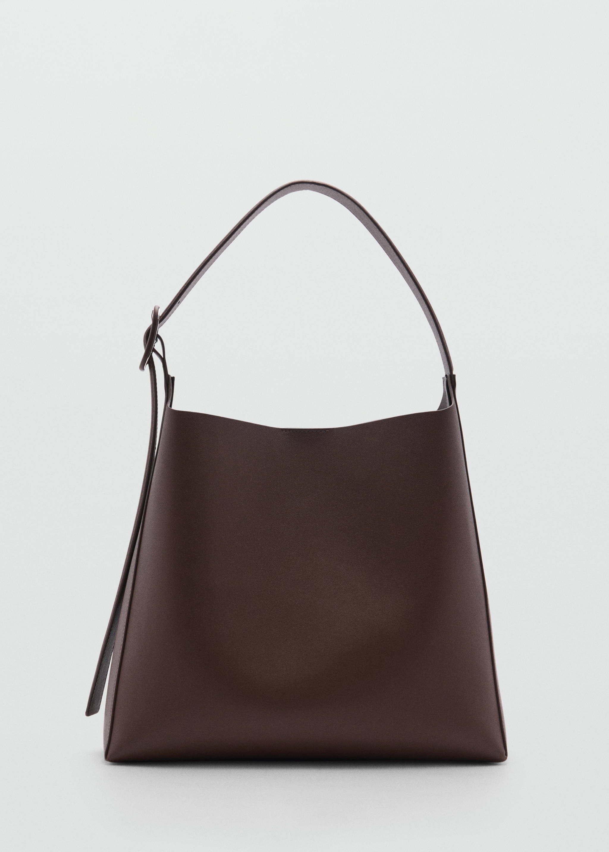 Shopper bag with buckle - Article without model