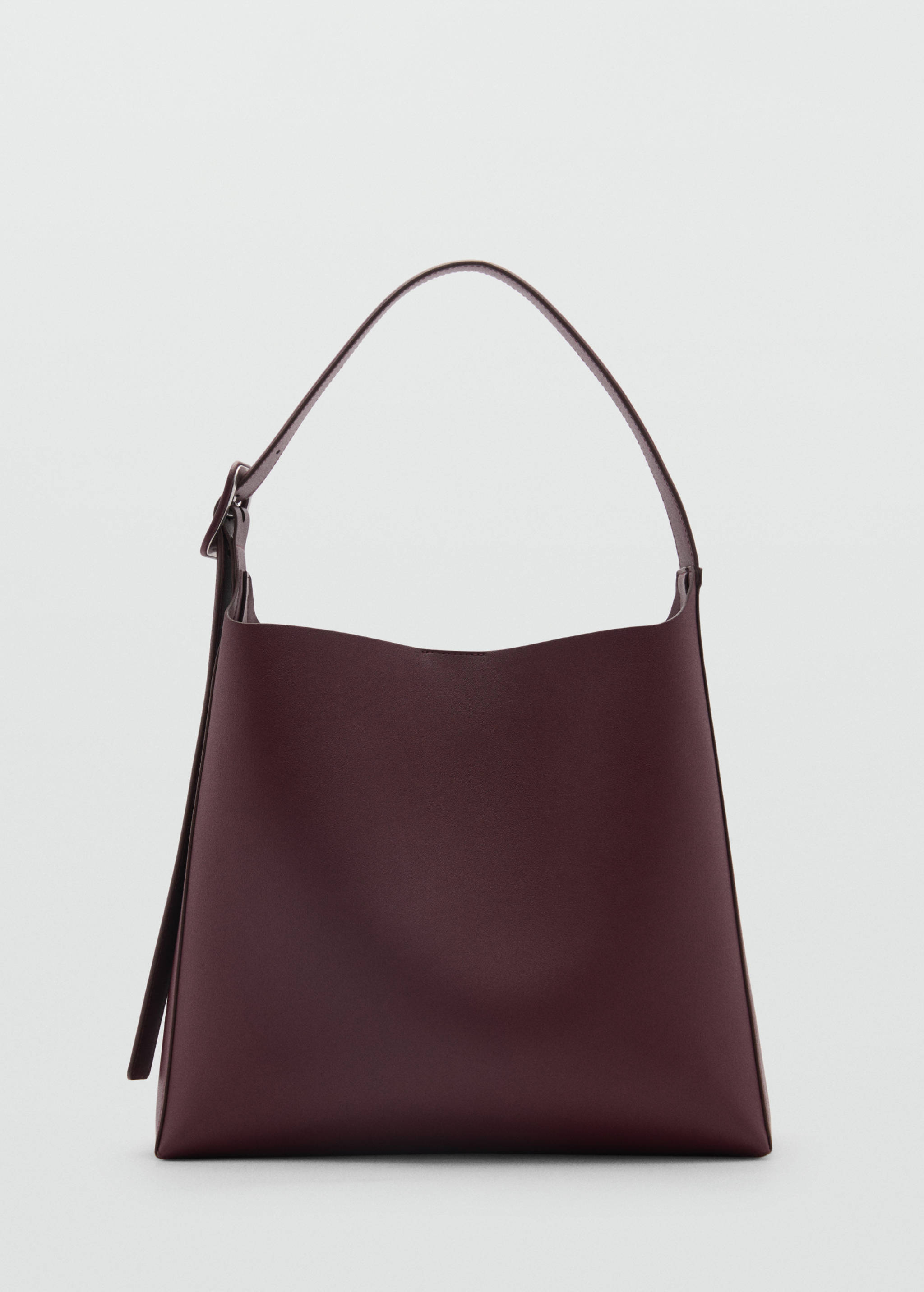 Shopper bag with buckle - Article without model