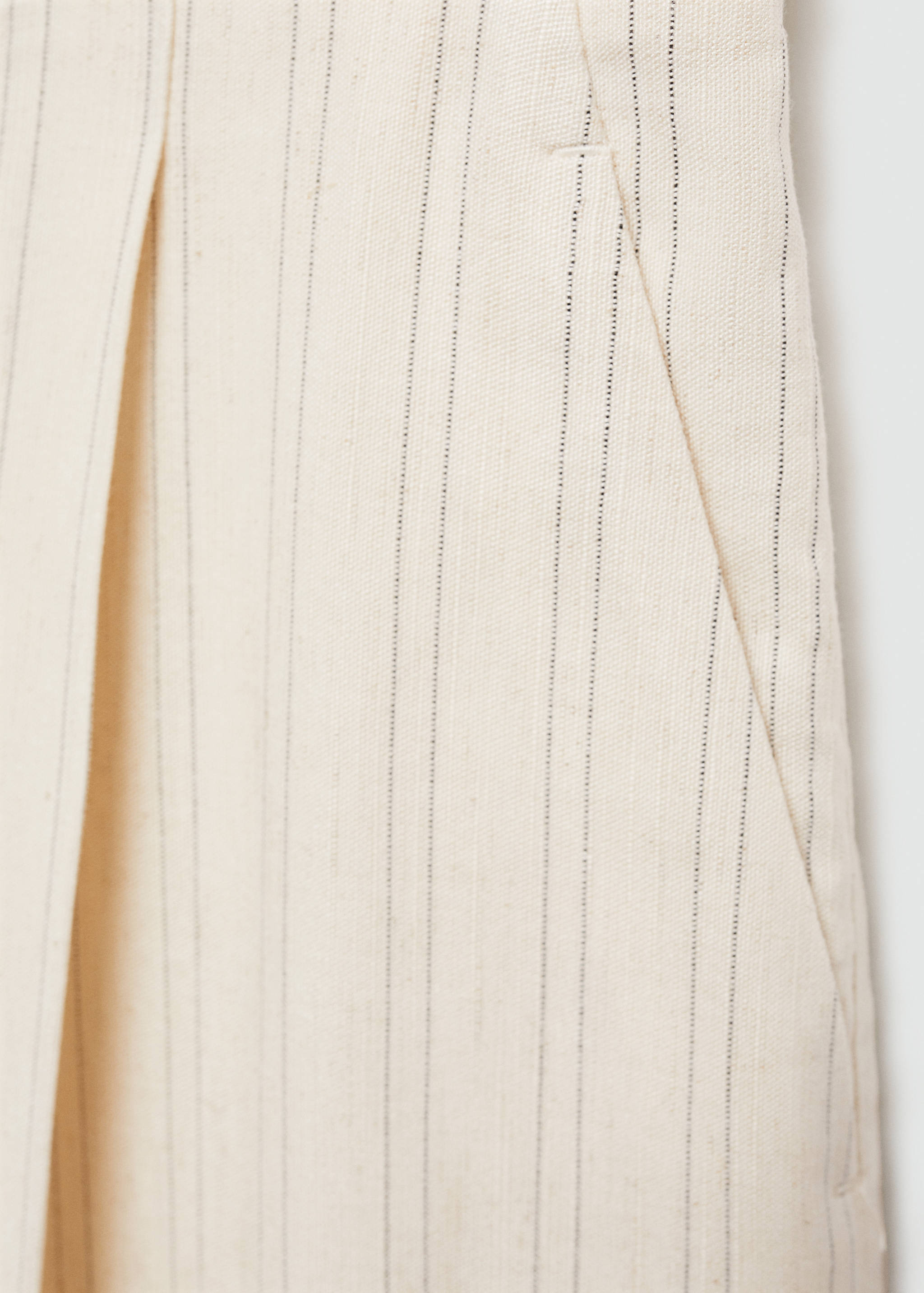 Pantalón recto rayas - Detalle del artículo 8