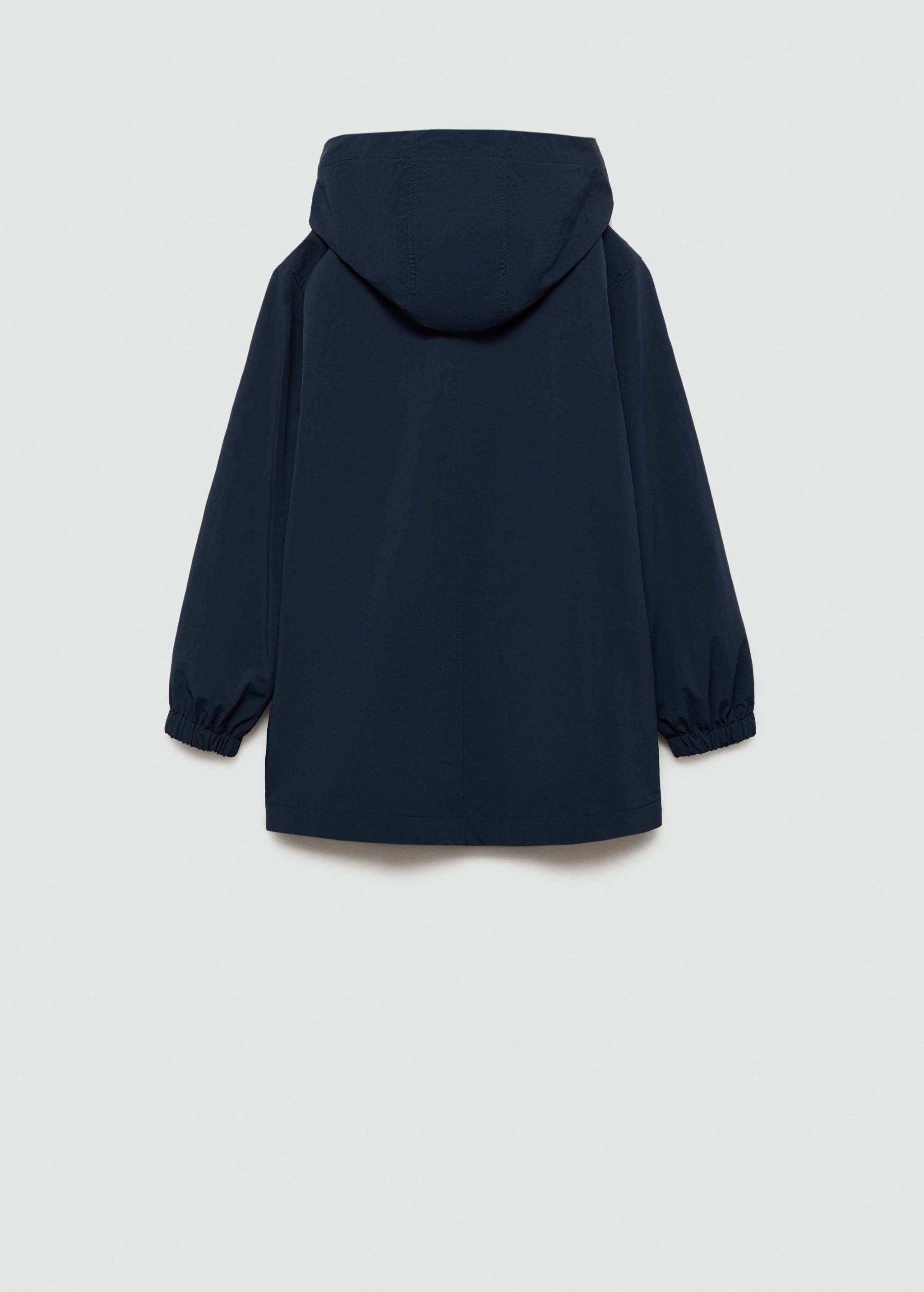 Hooded jacket - Reverse of the article