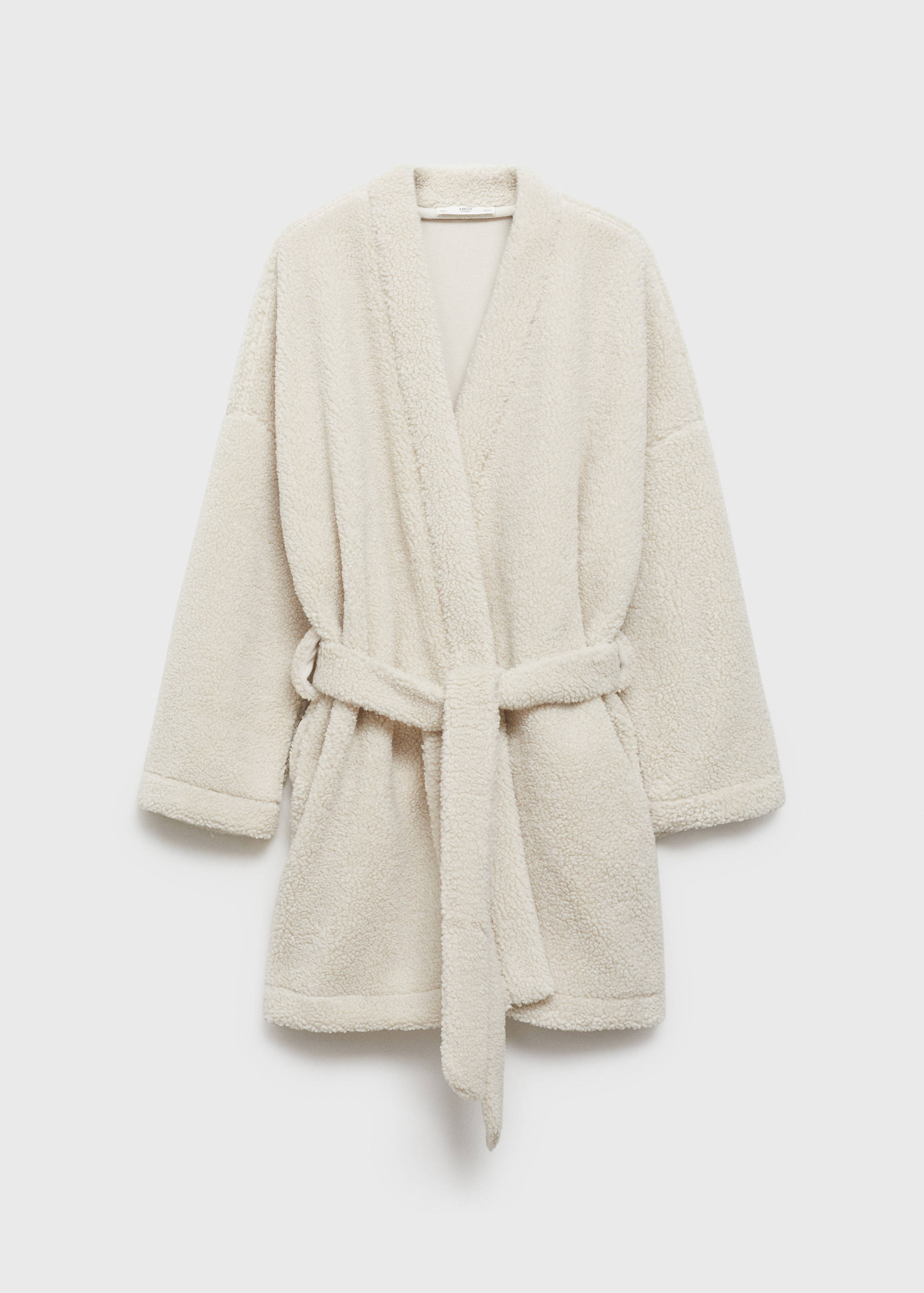 Robe de chambre polaire moutonnée - Article sans modèle