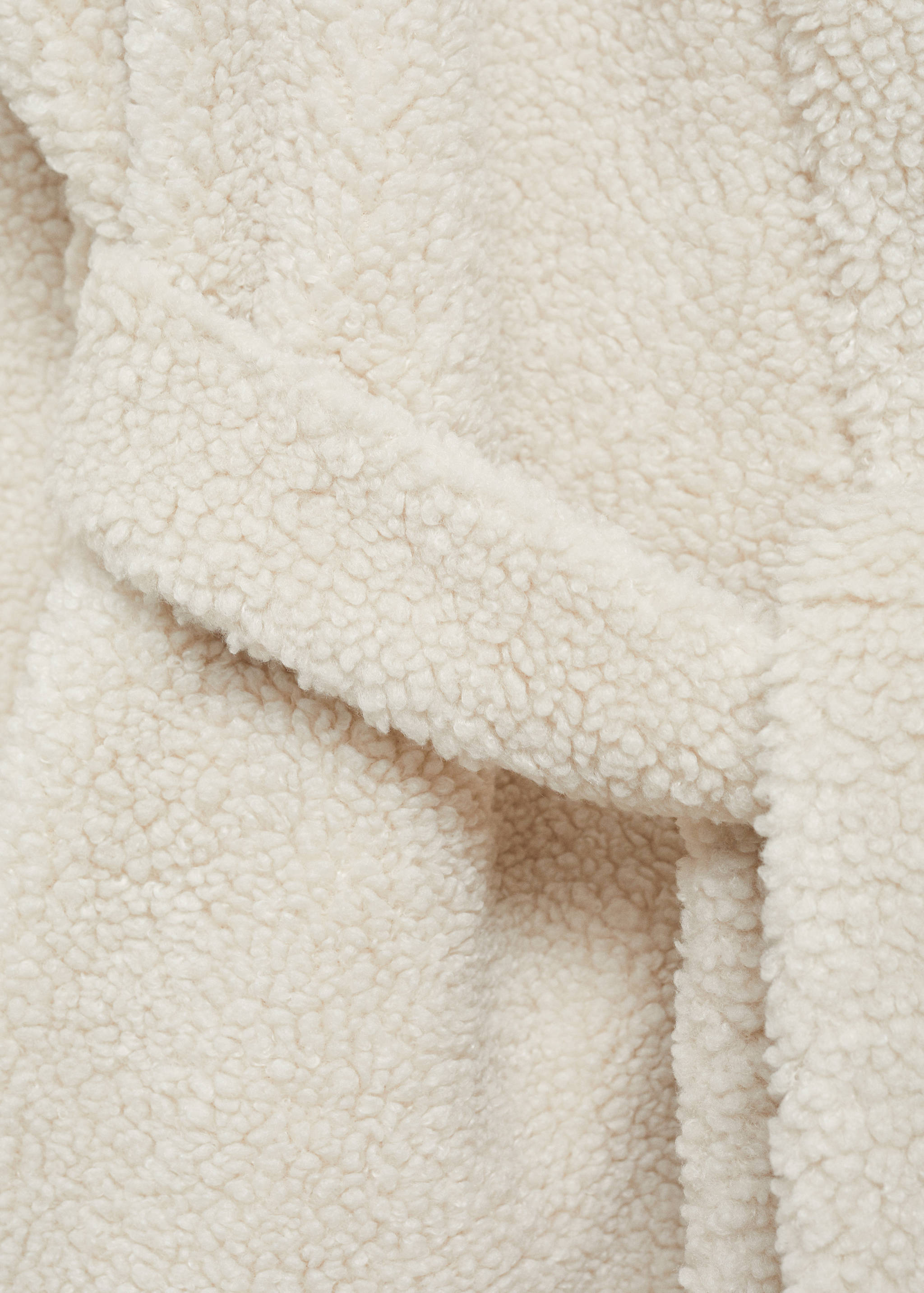 Robe de chambre polaire moutonnée - Détail de l'article 0