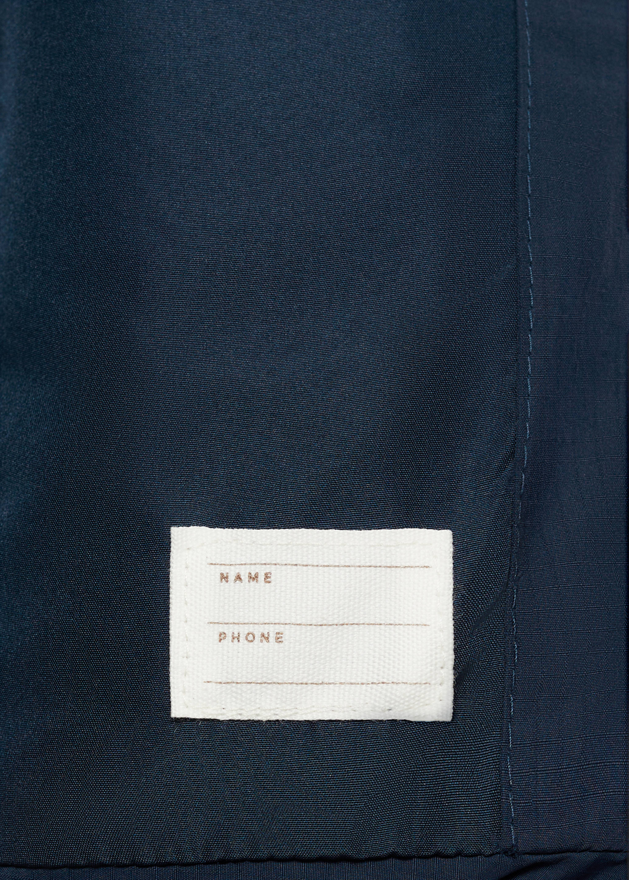 Quilted gilet with hood - Details of the article 0