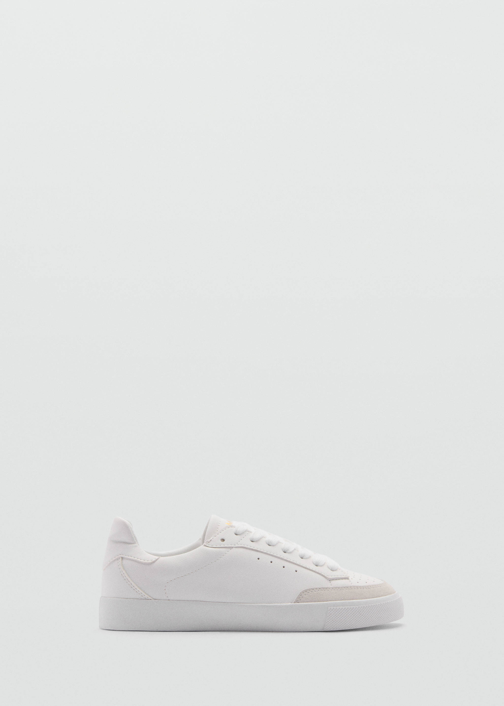 Leather panel sneakers - Article without model