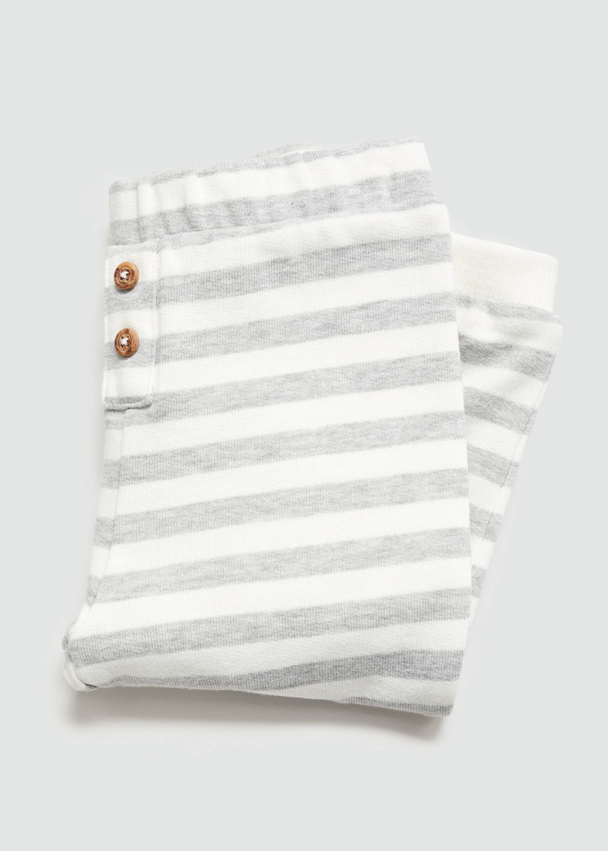 Striped cotton trousers - Details of the article 8