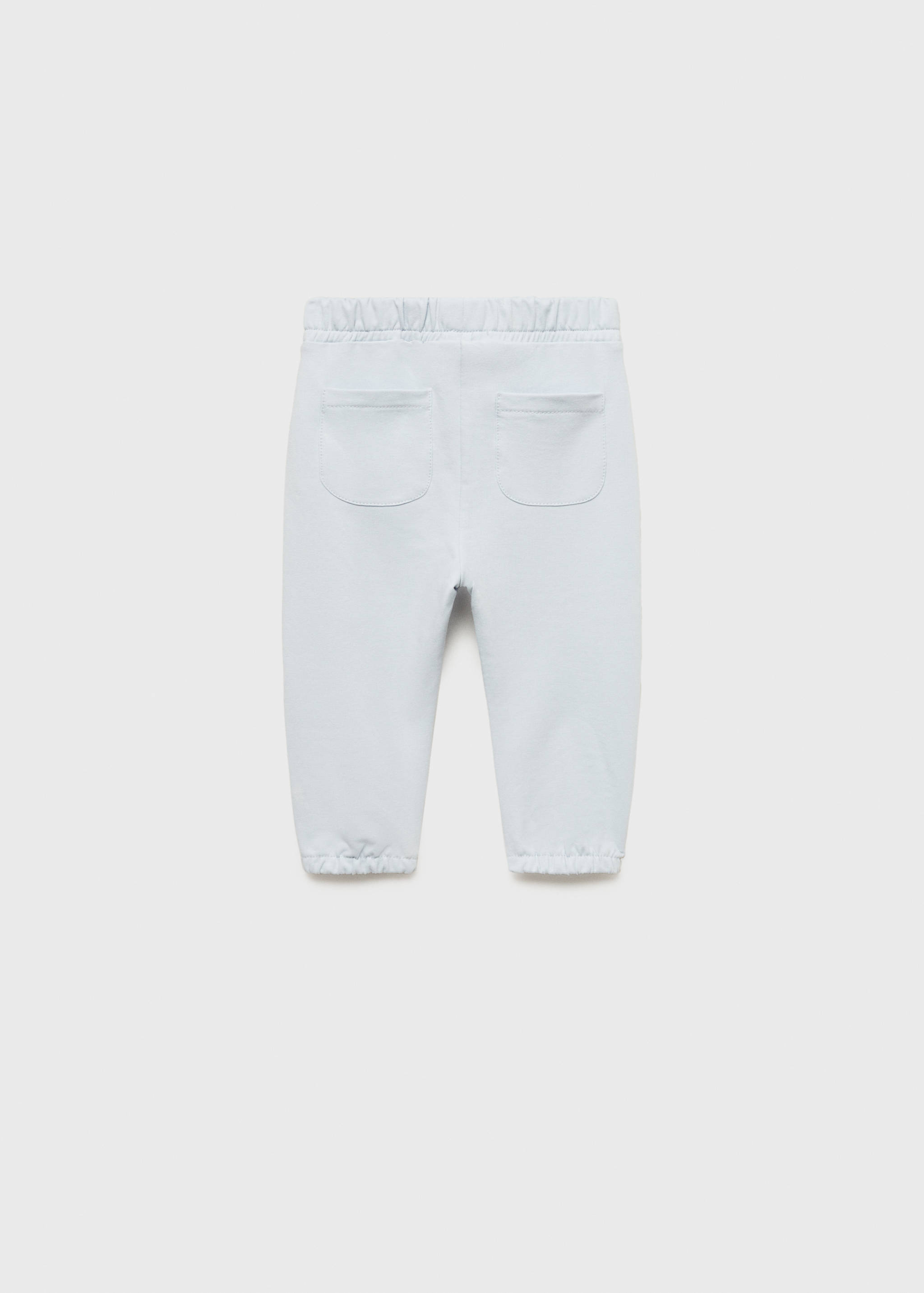 سروال جوجر من القطن - الجهة الخلفية للمنتج