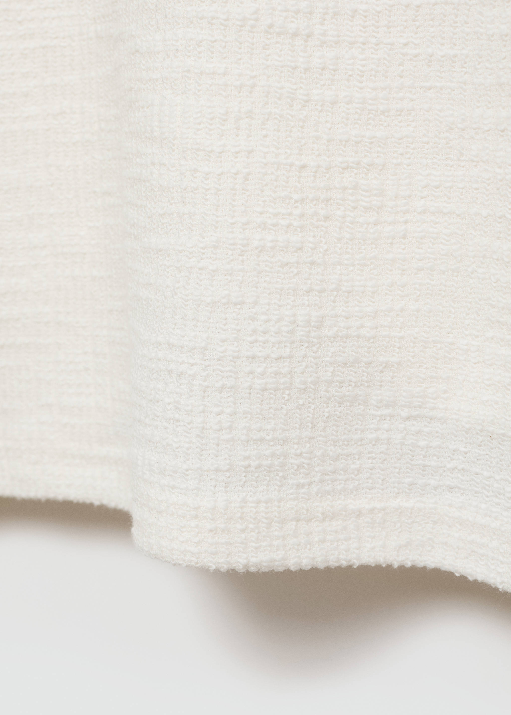 Polo i bomull med struktur - Artikkeldetalj 0