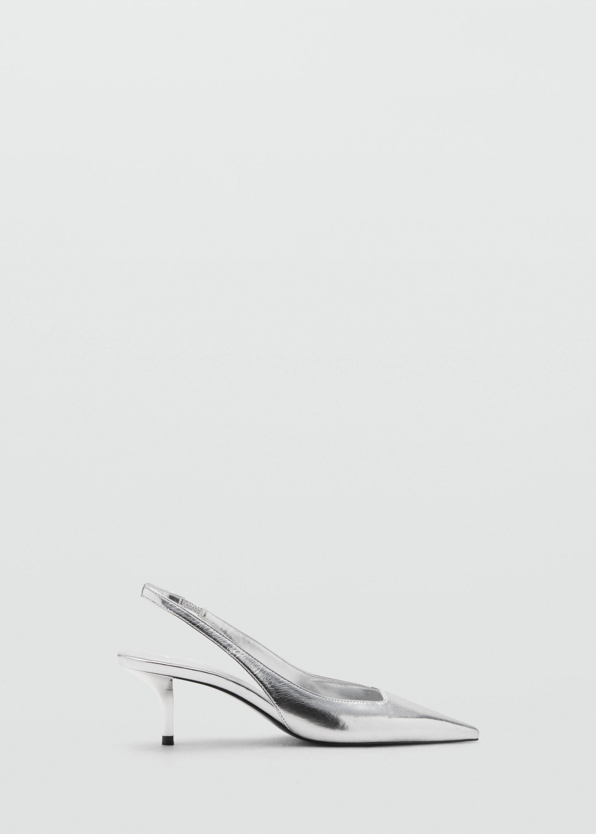 Metallic sling back shoes - Article without model