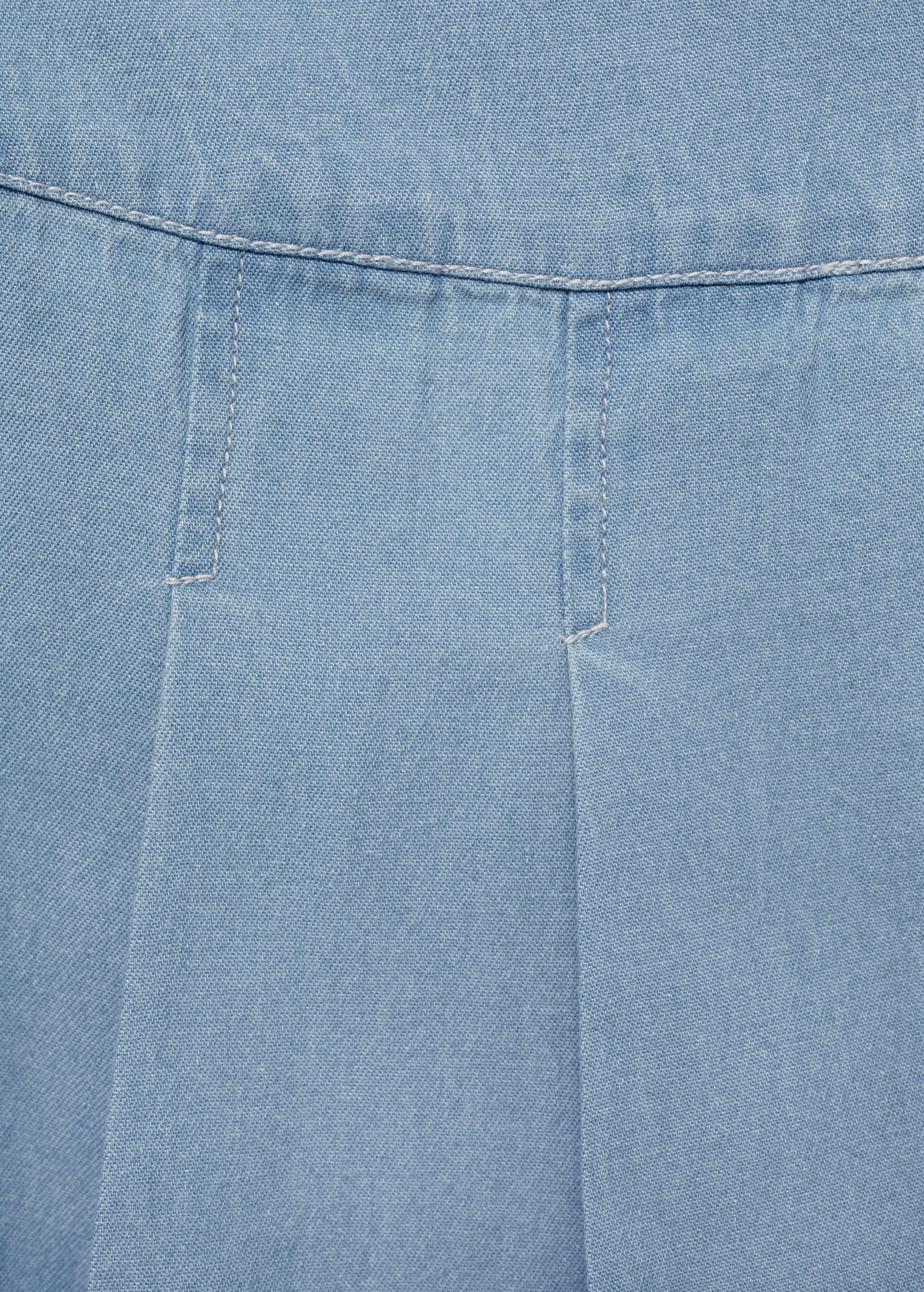 Denim mini-skirt - Details of the article 8