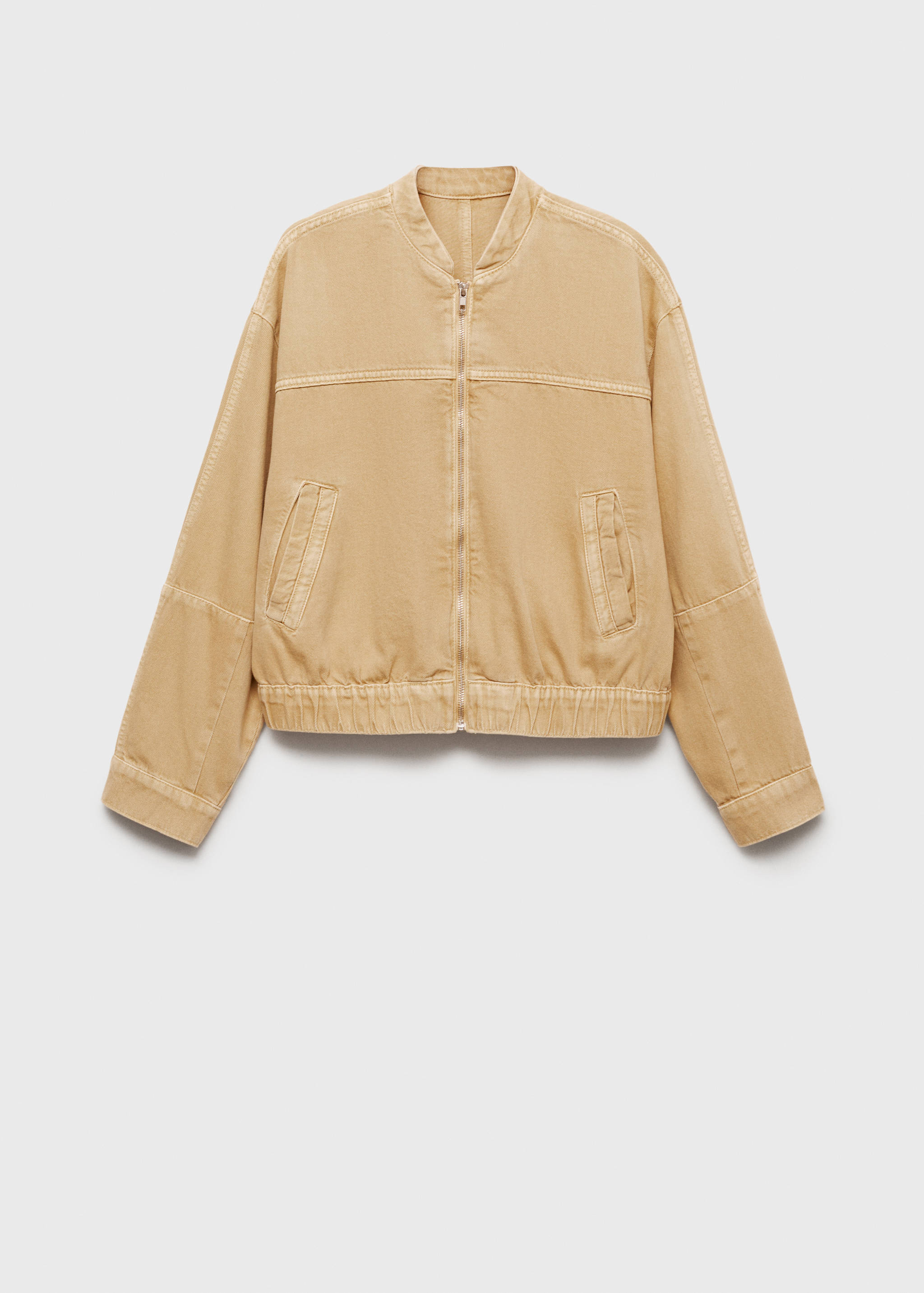 Denim bomber jacket - Article without model
