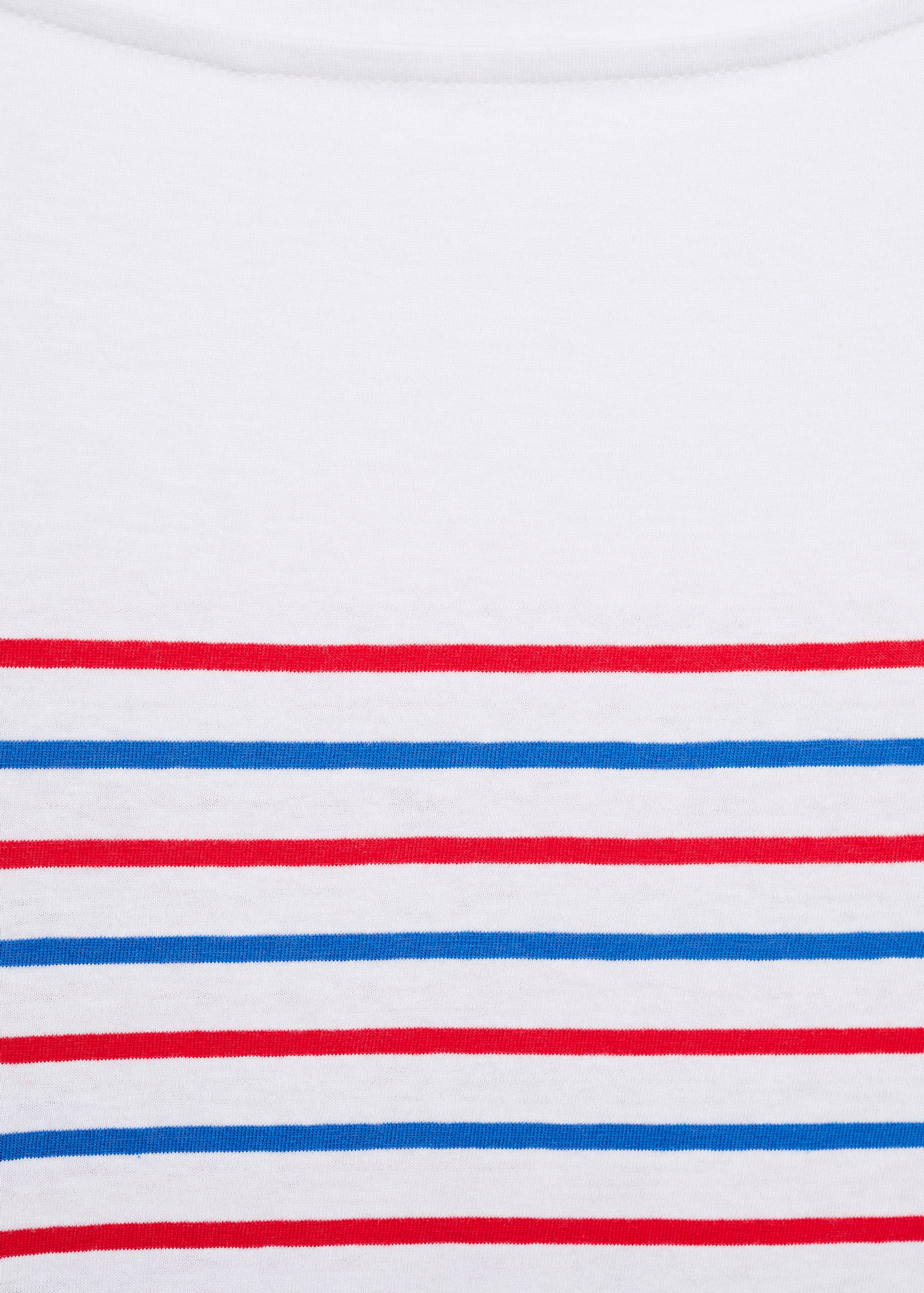 Футболка в полоску с вырезом-лодочкой - Деталь изделия 8