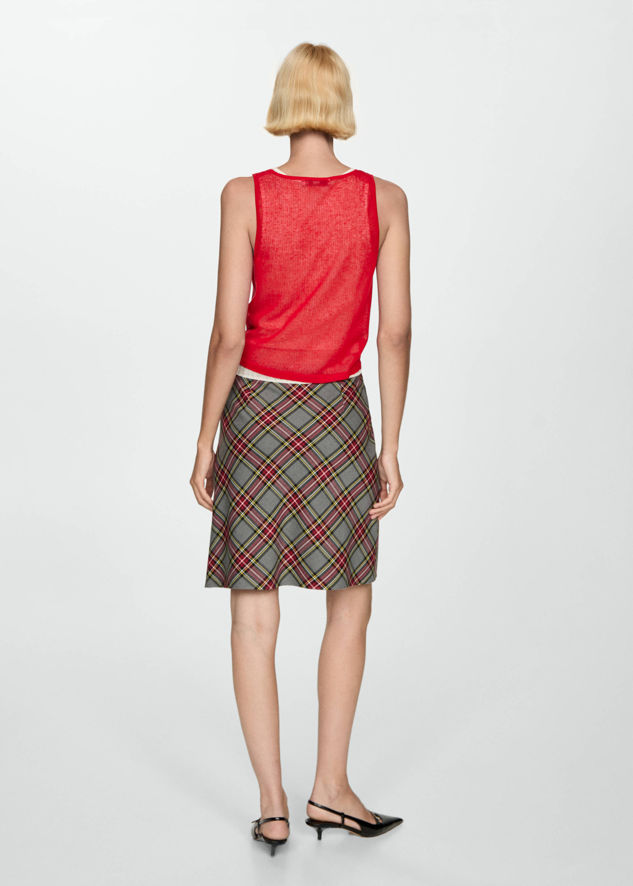 Combined lyocell top - Reverse of the article