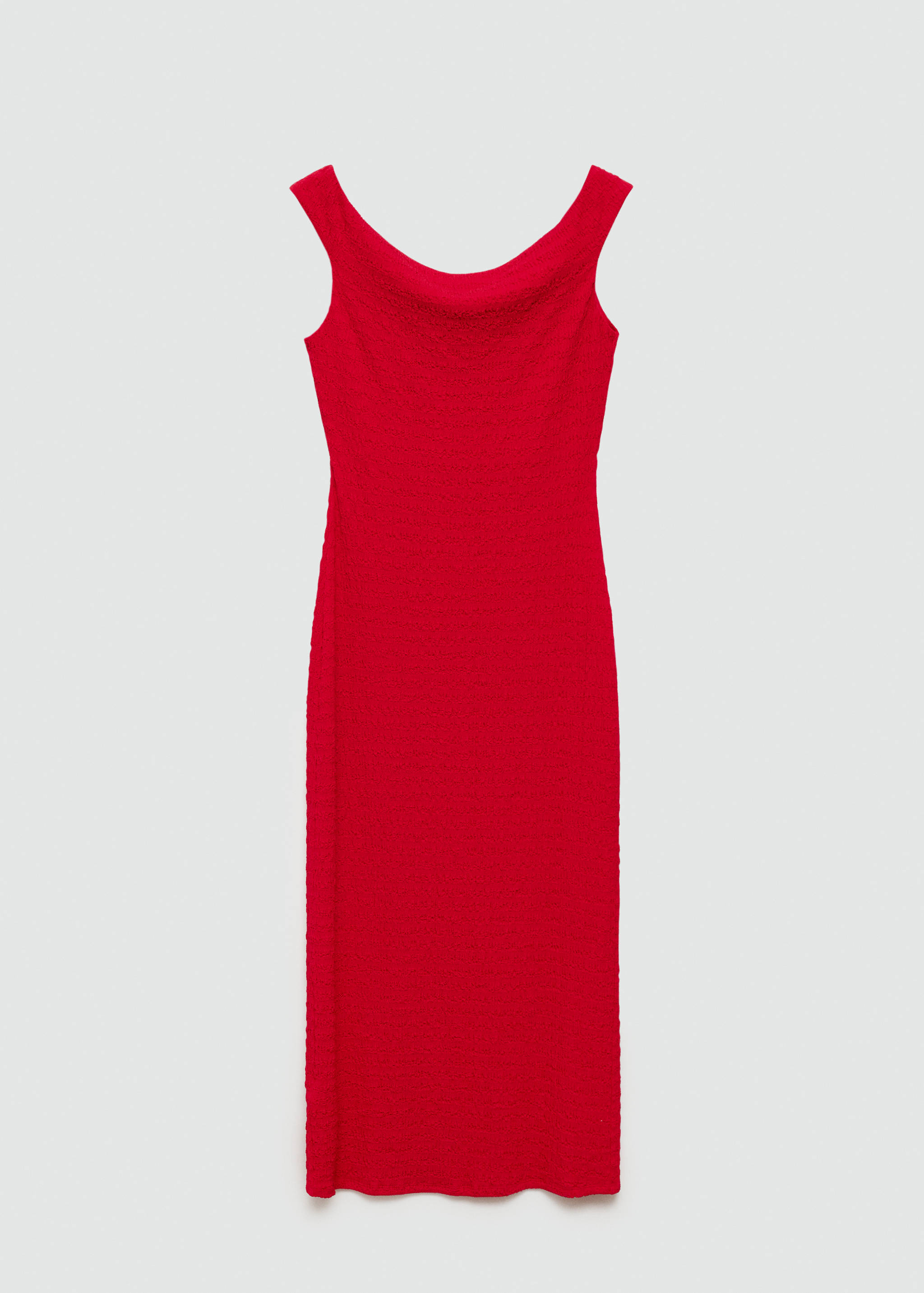 Off-the-shoulder long dress - Article without model