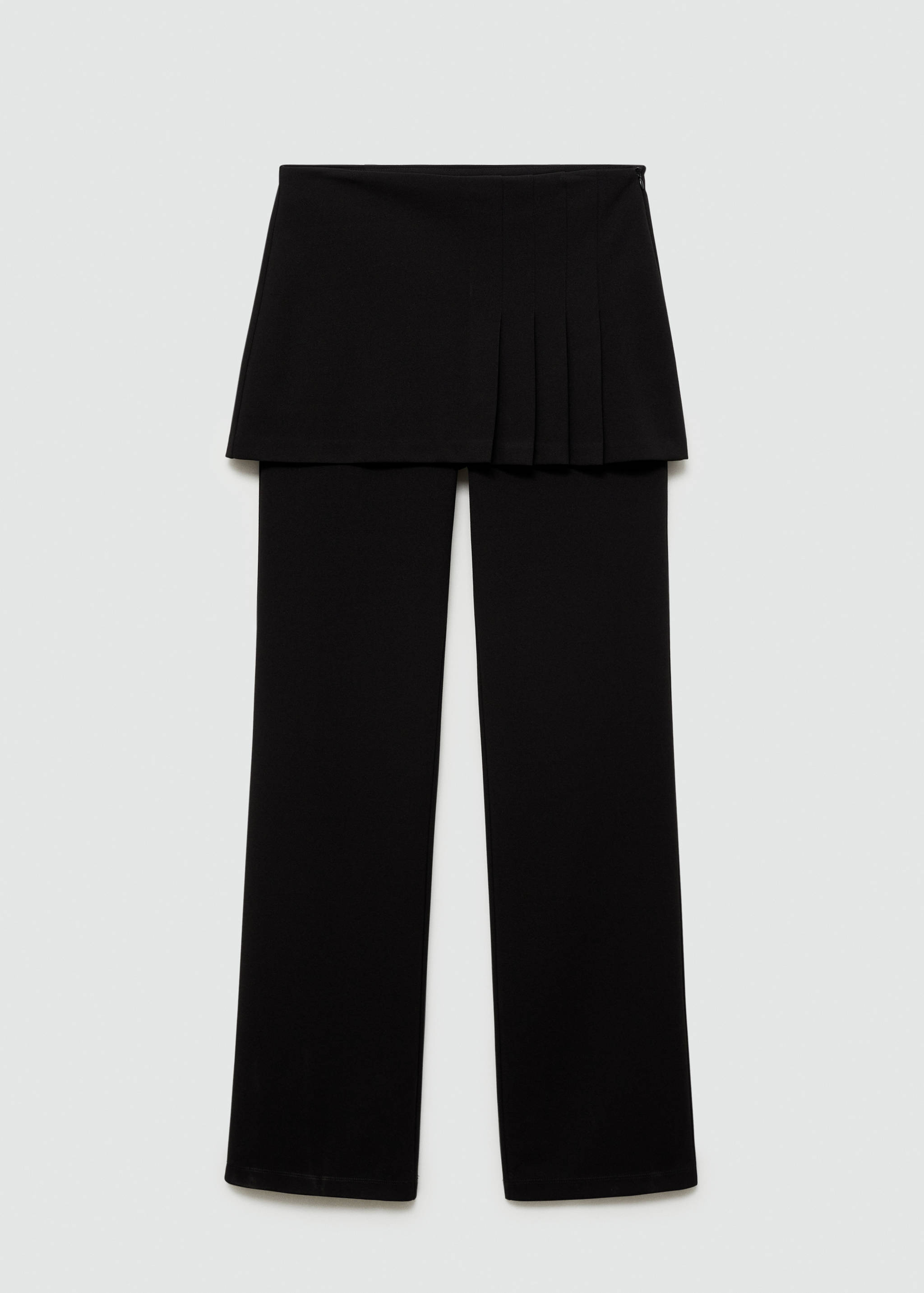 Pleated skirt trousers - Article without model
