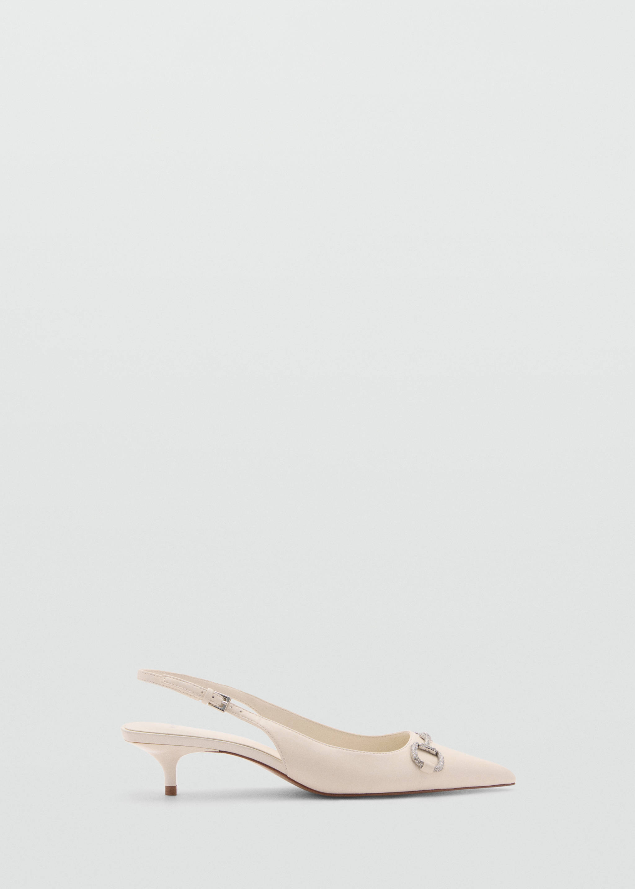 Crystal sling back shoes - Article without model