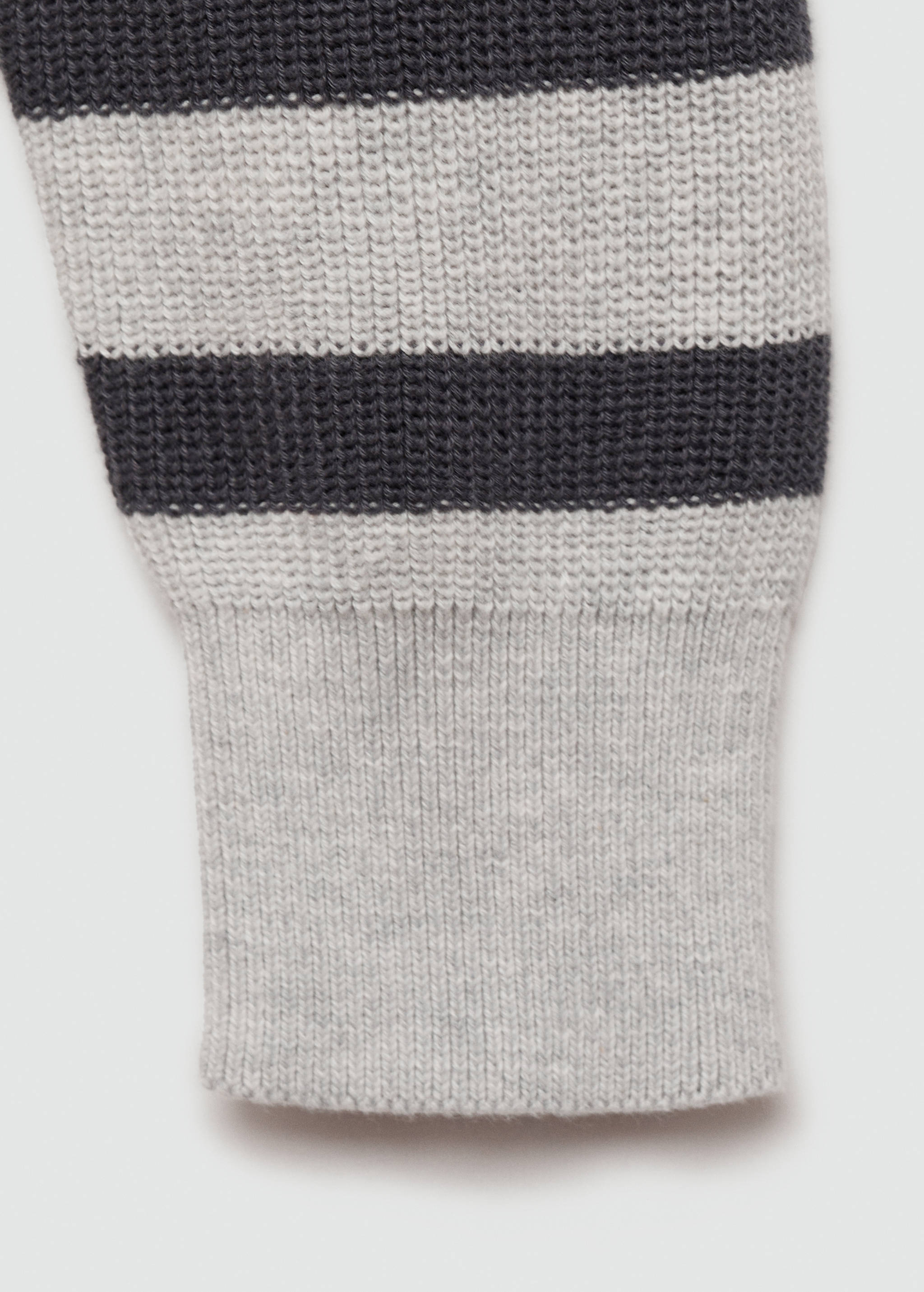 Knit striped sweater - Details of the article 0