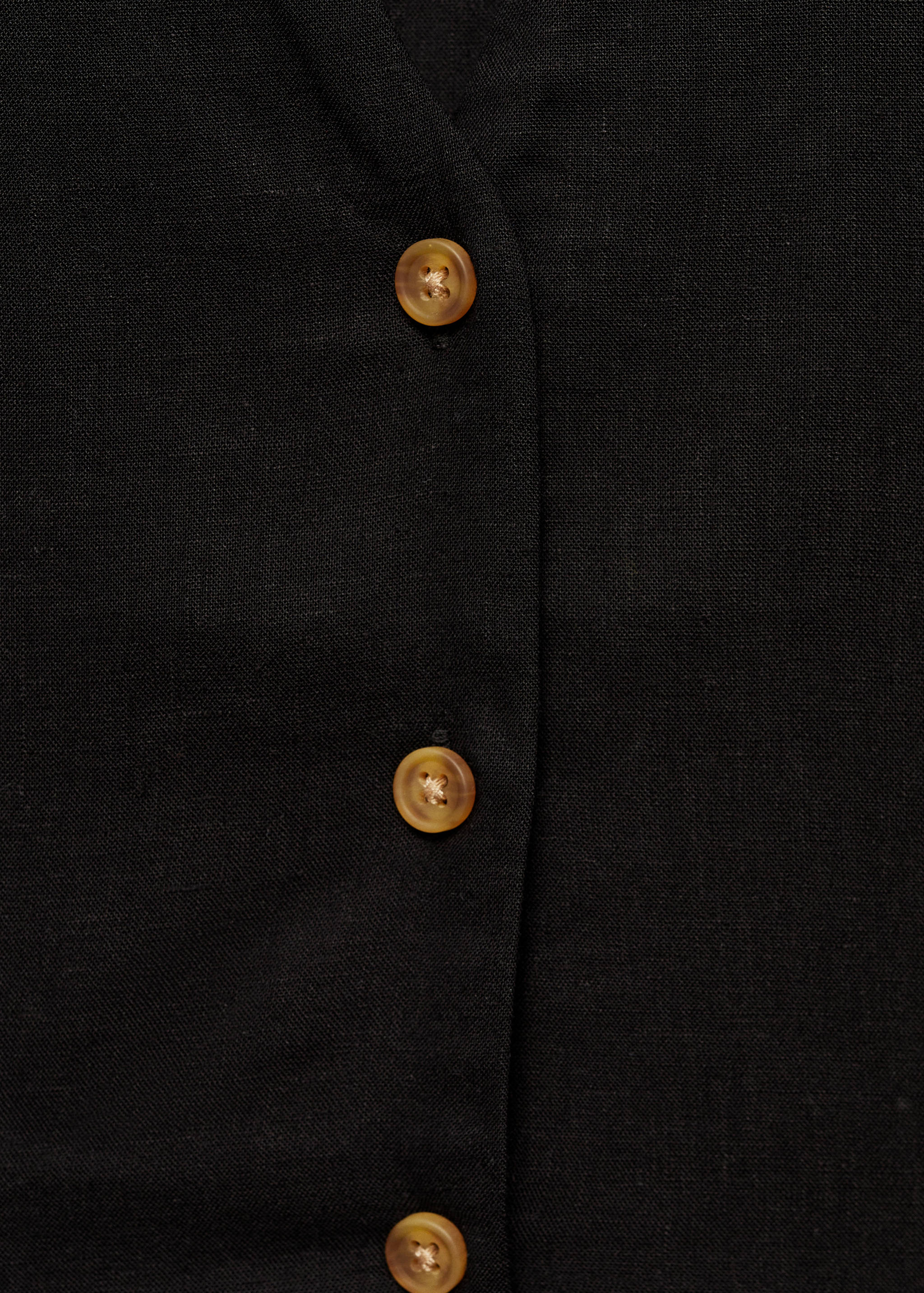 A-line dress with buttons - Details of the article 8