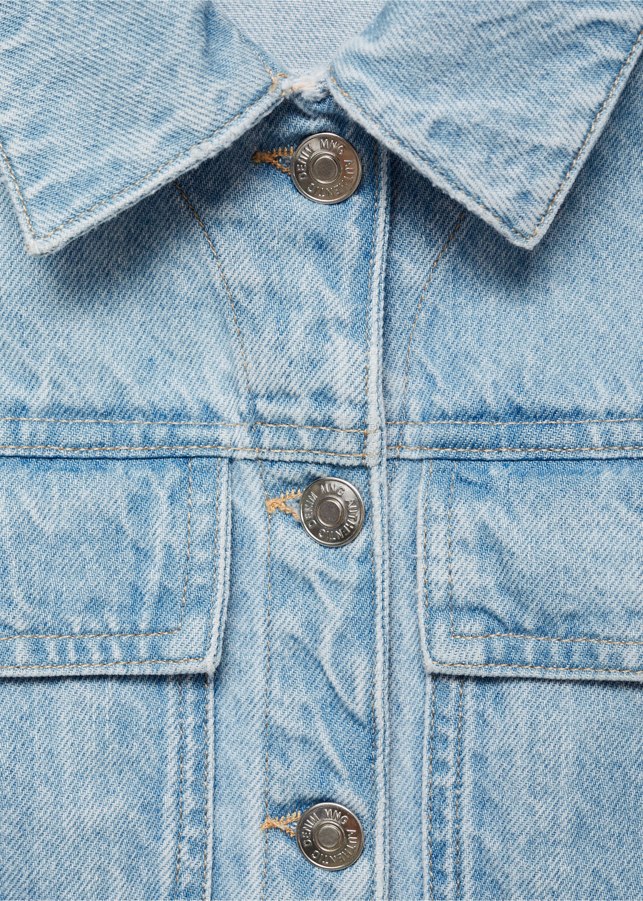 Cowgirl jacket with stars - Деталь изделия 8, Светло-синий. Ref: 77064052-00.