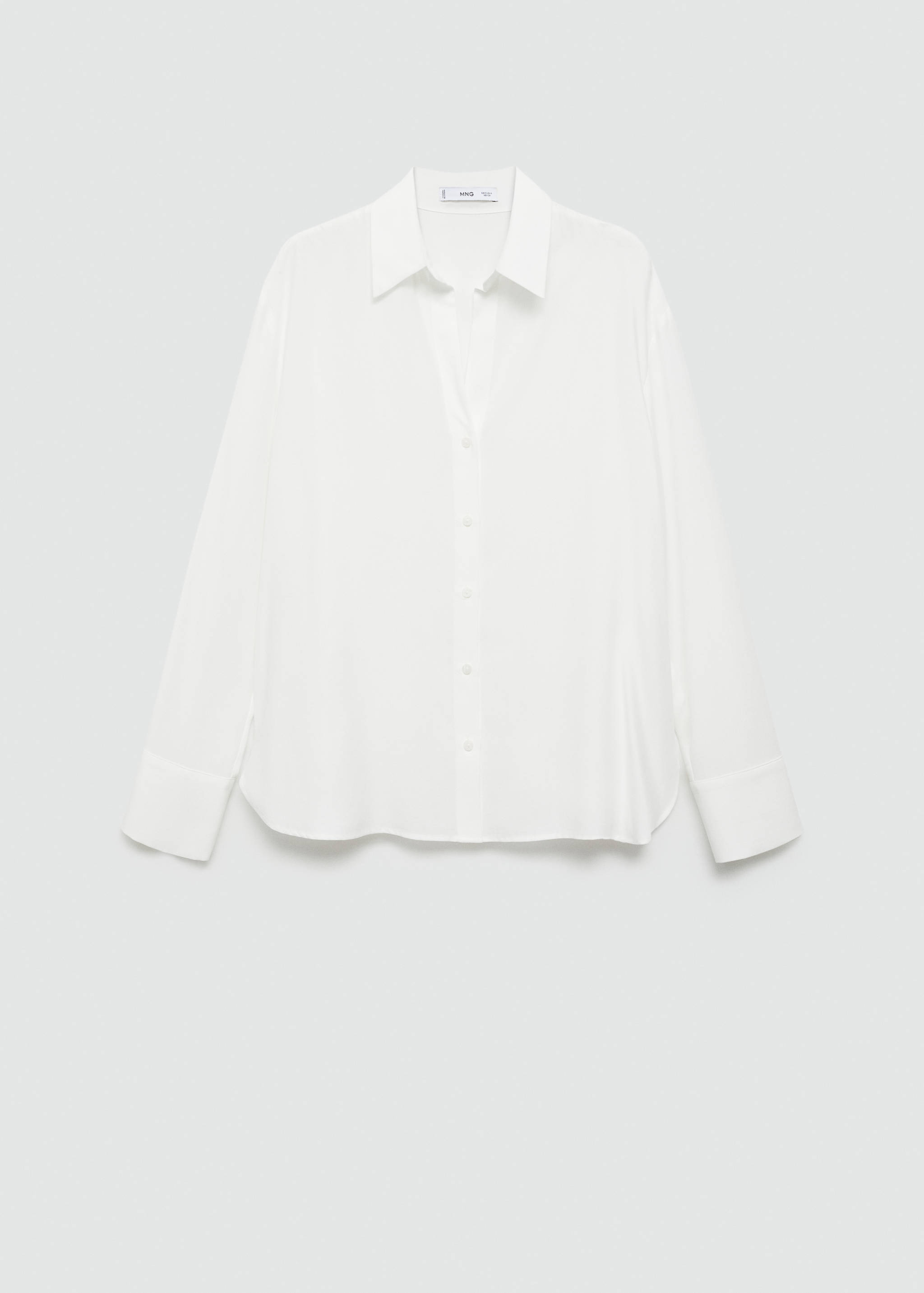 Camisa fluida lyocell - Article sense model