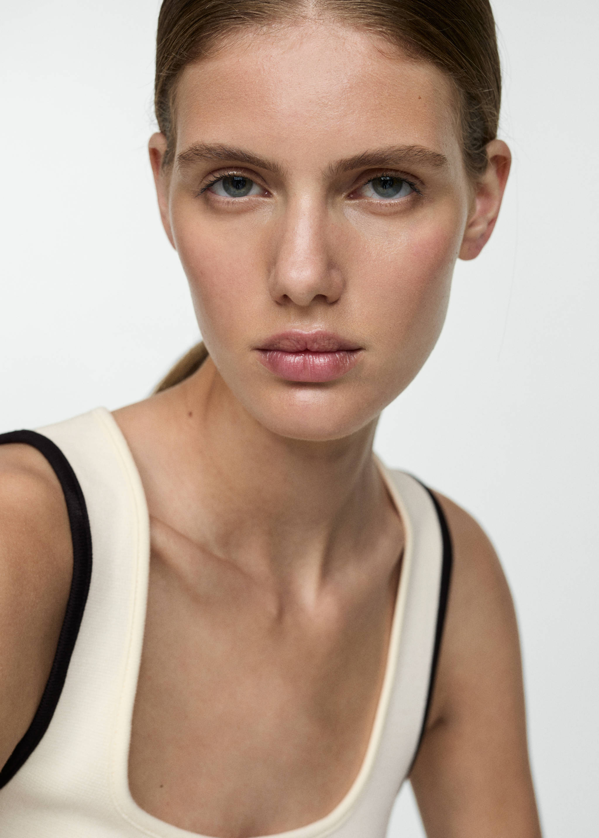 Top maille détails contrastants - Détail de l'article 1