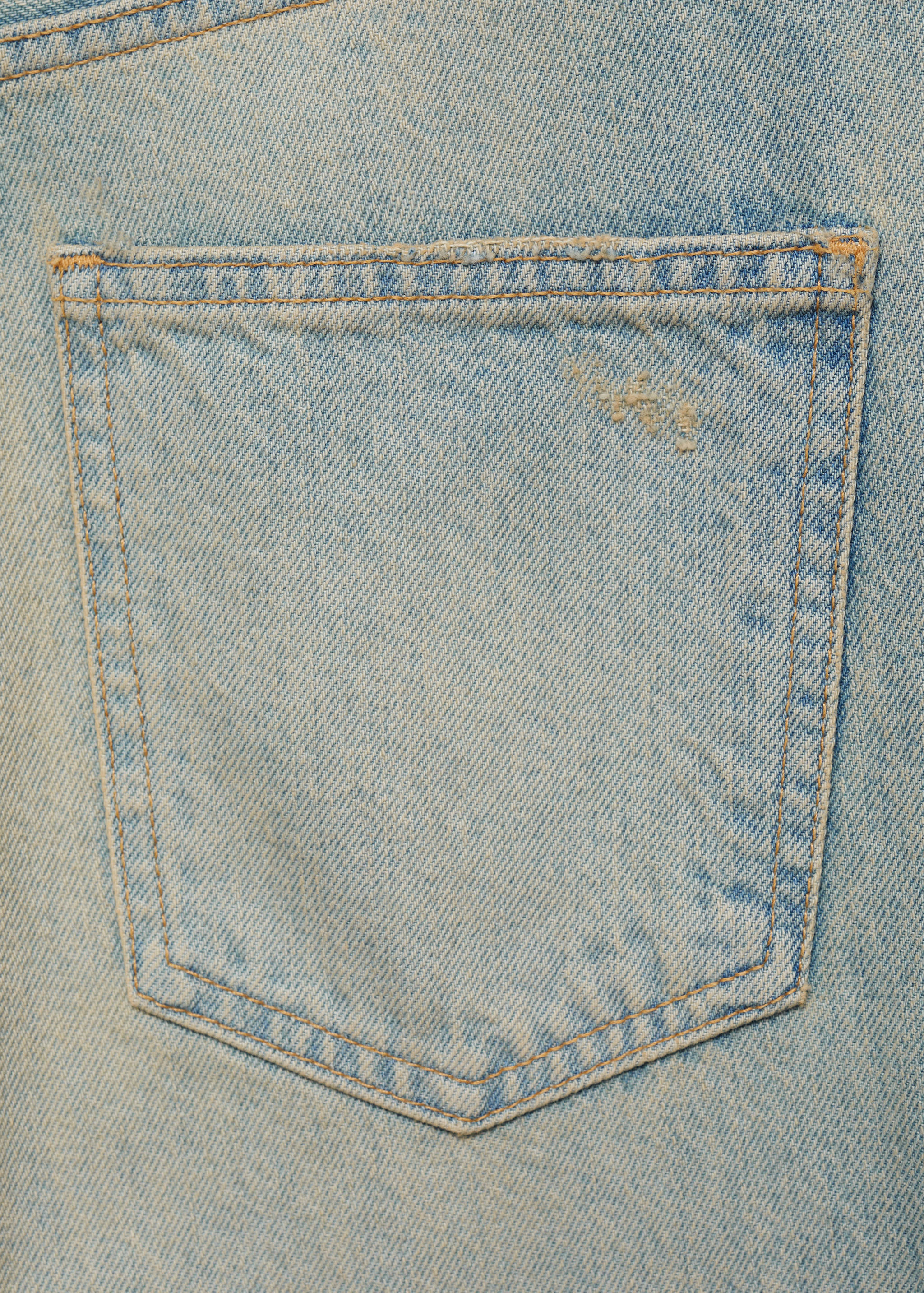 Mid-rise straight jeans - Details of the article 0