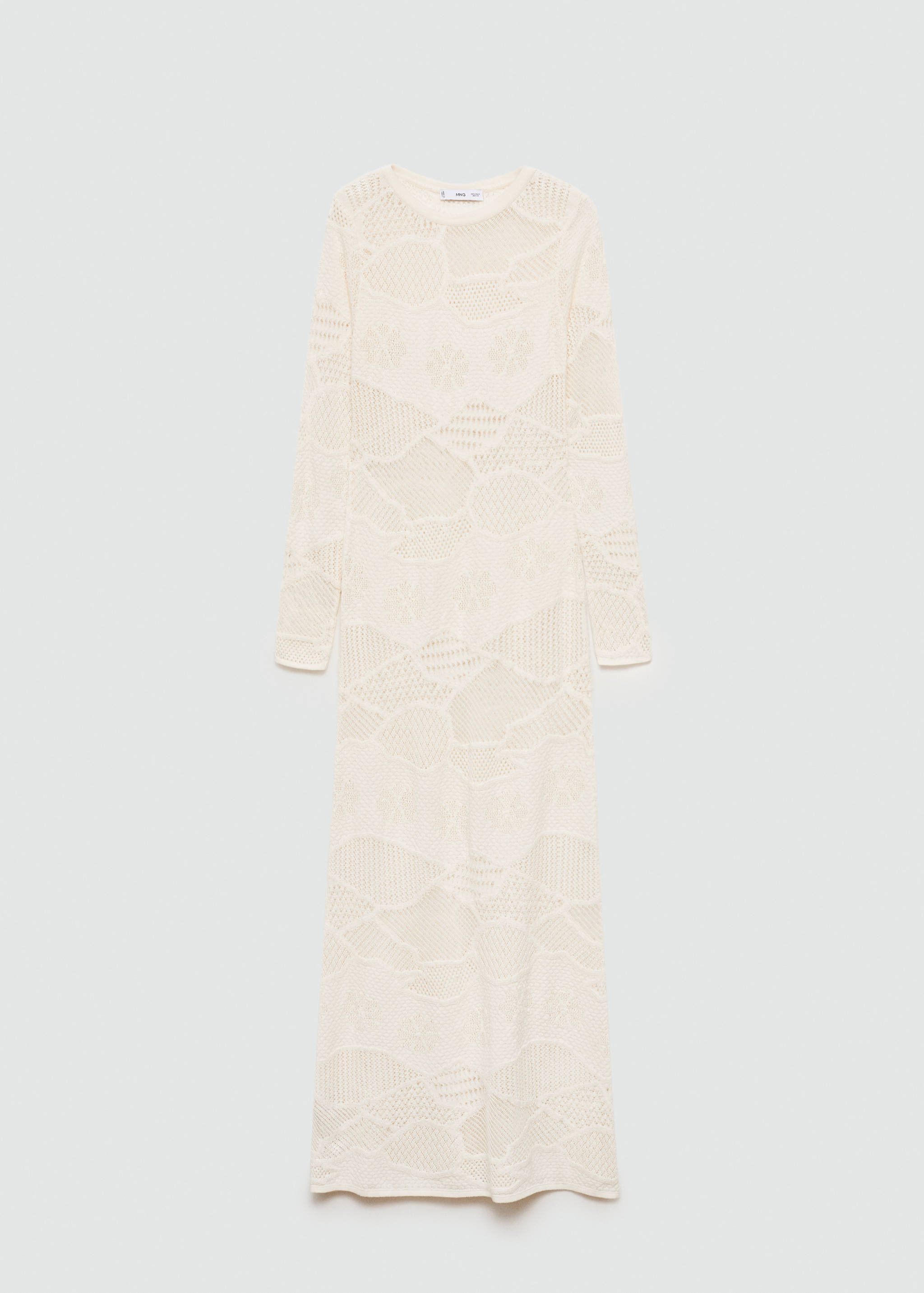 Knit long dress - Article without model