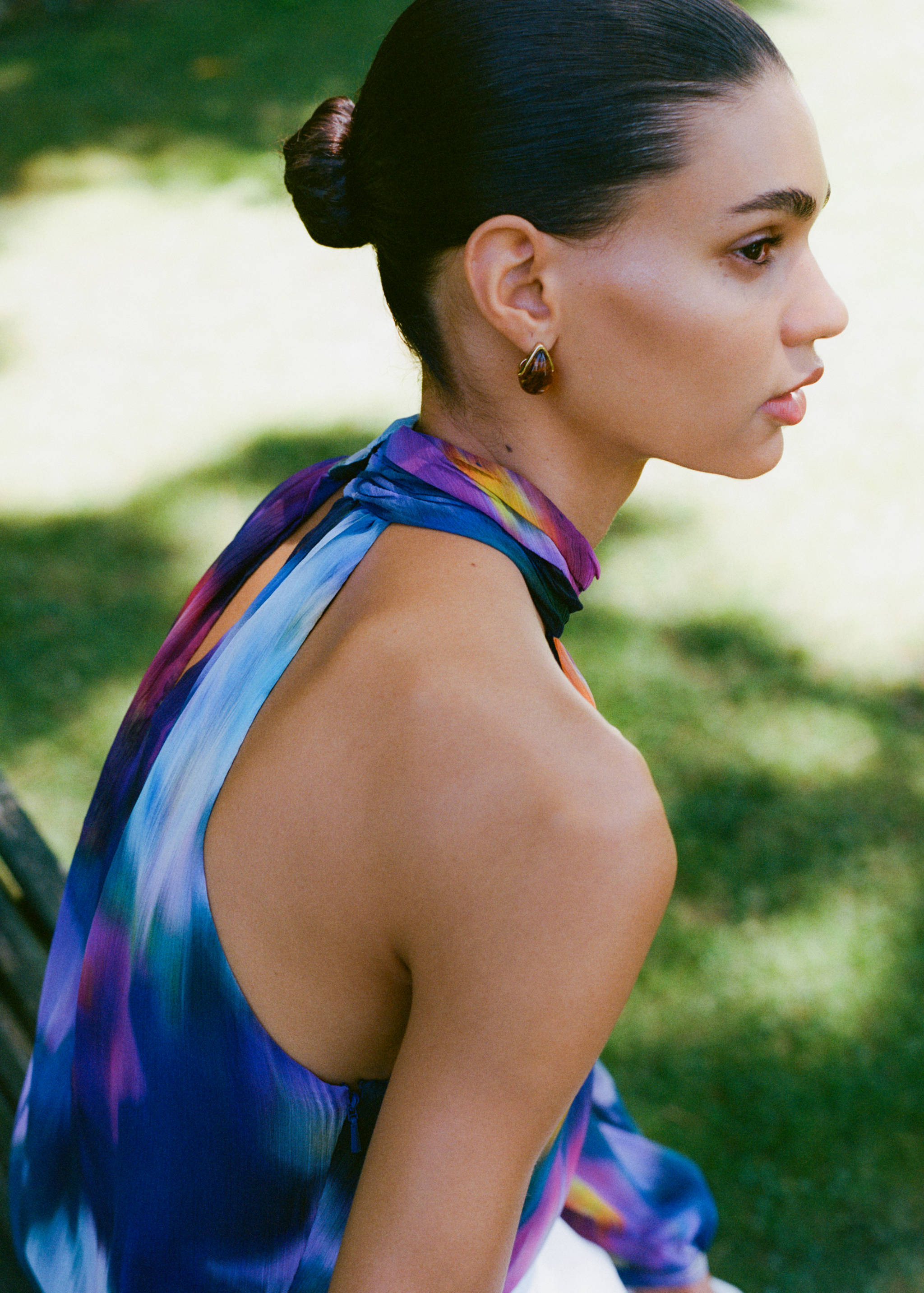 Blouse asymétrique imprimée - Détail de l'article 9