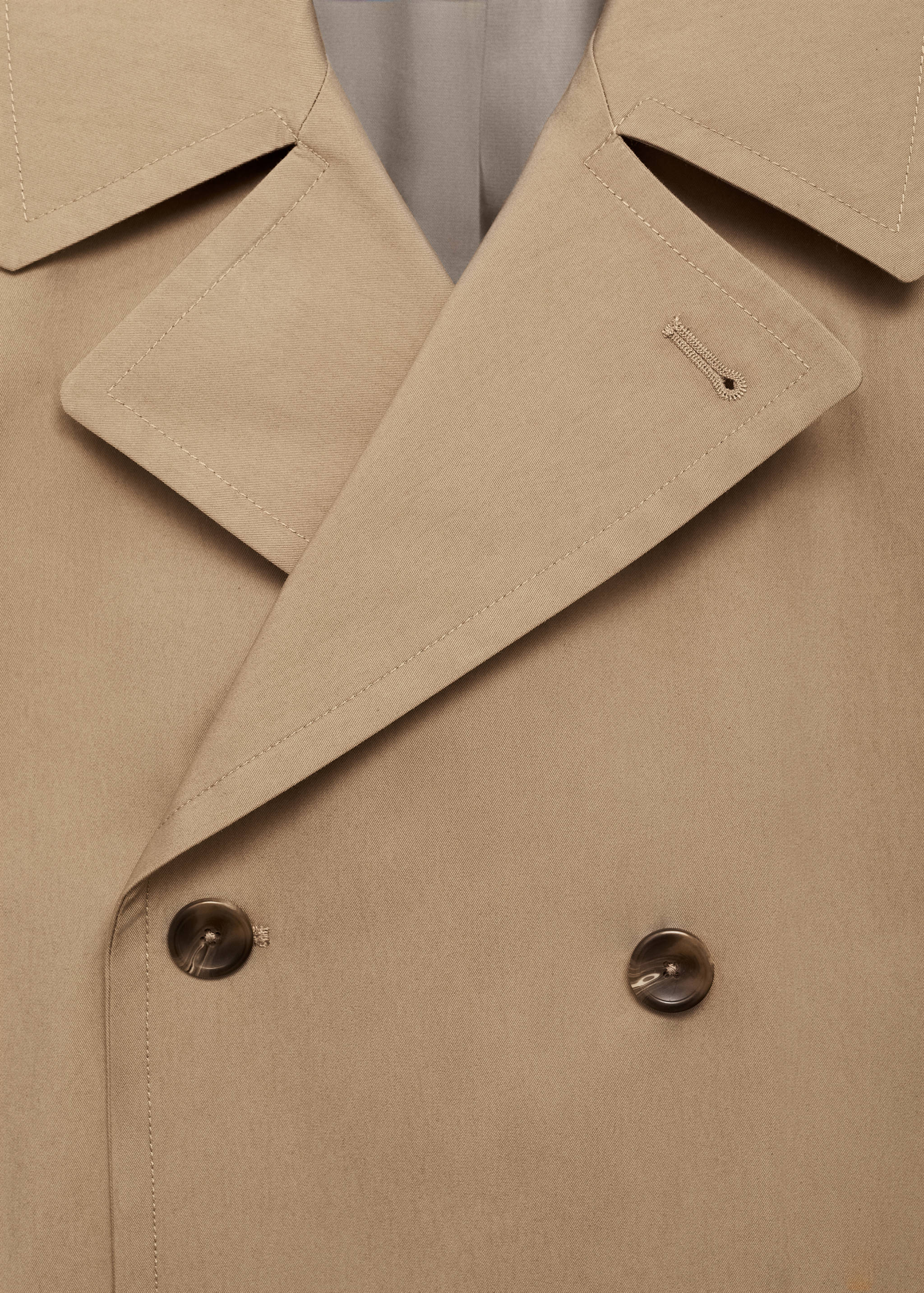 棉质华达呢短裤 - null