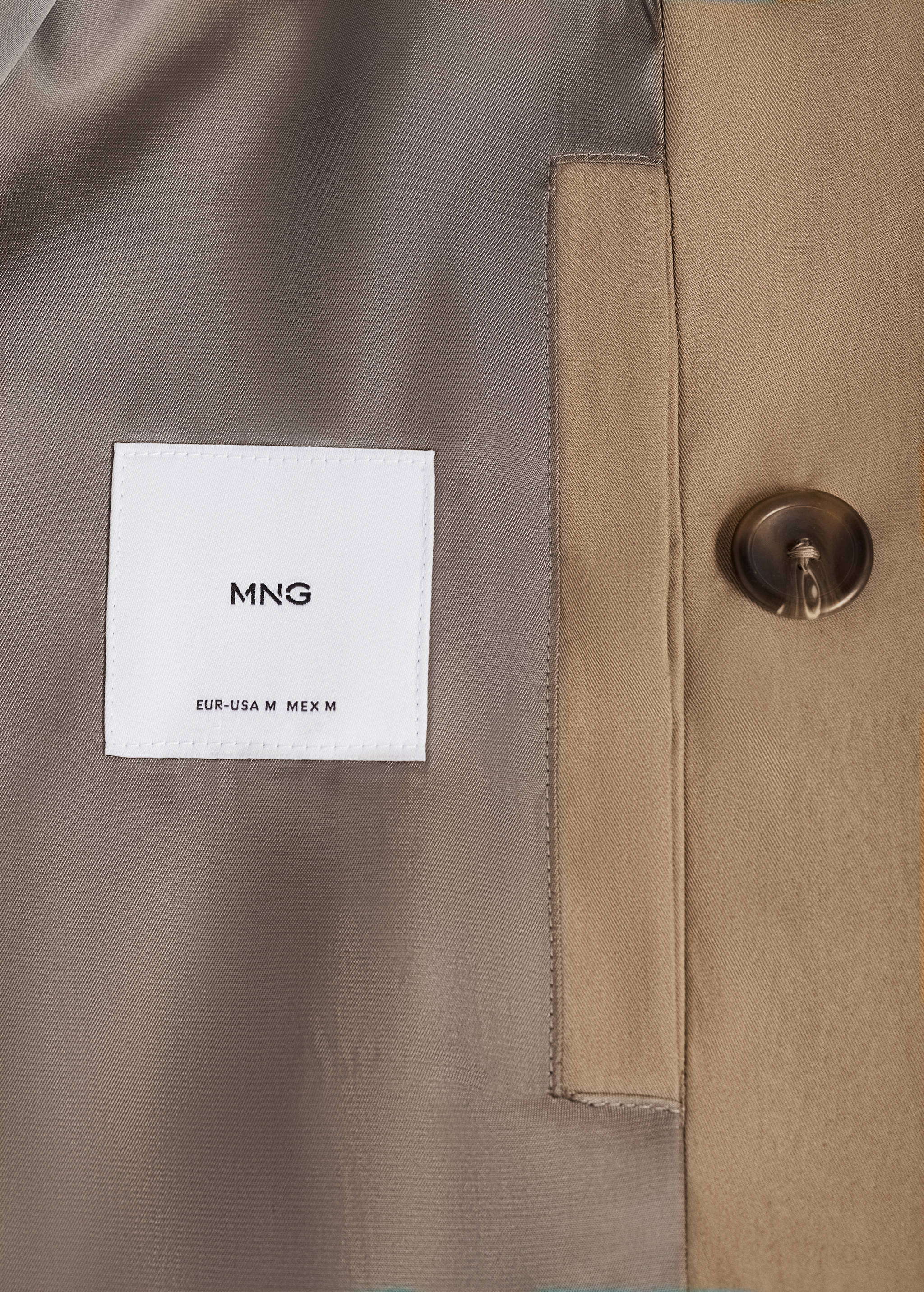 棉质华达呢短裤 - null