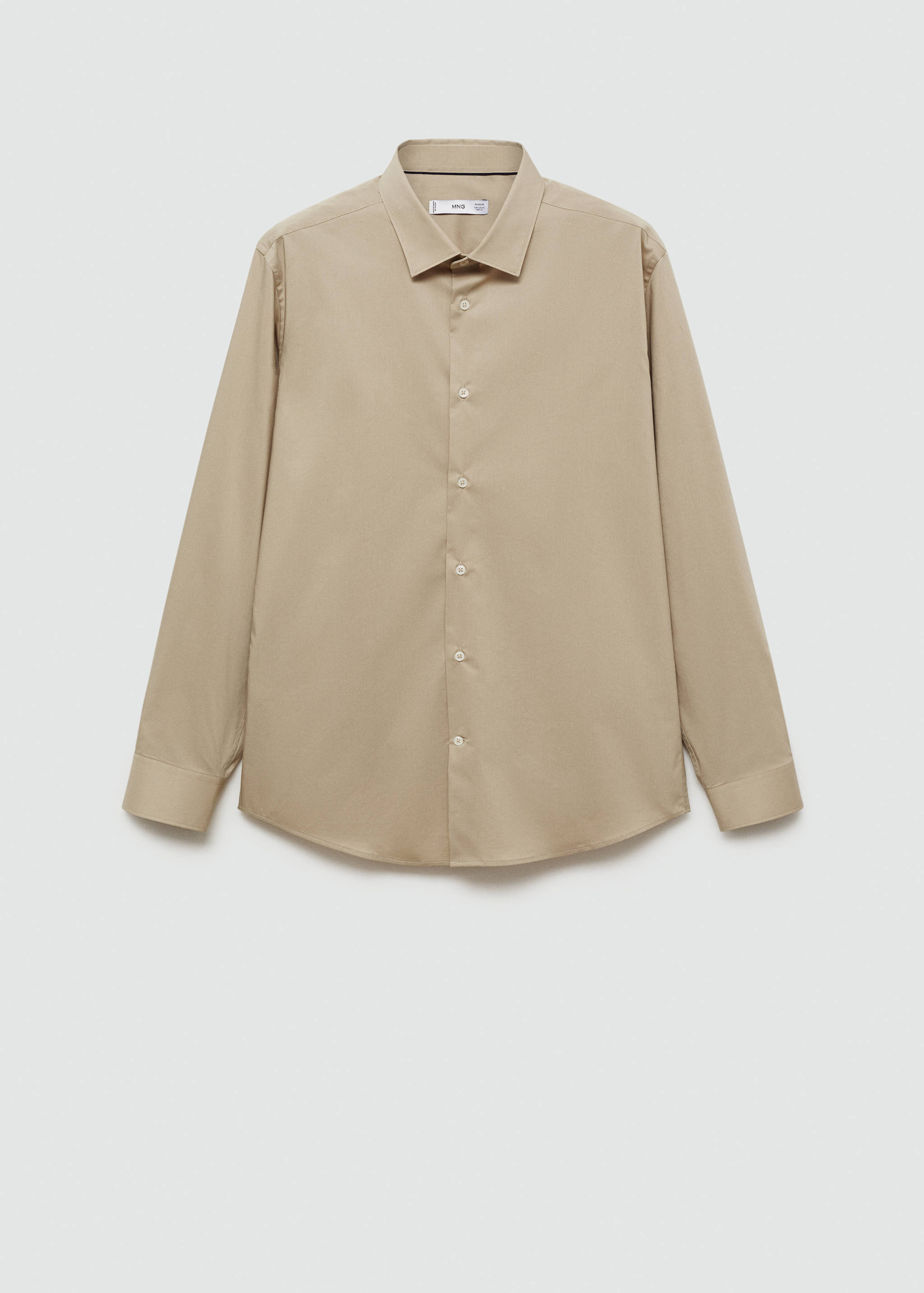 Chemise regular-fit coton stretch - Article sans modèle