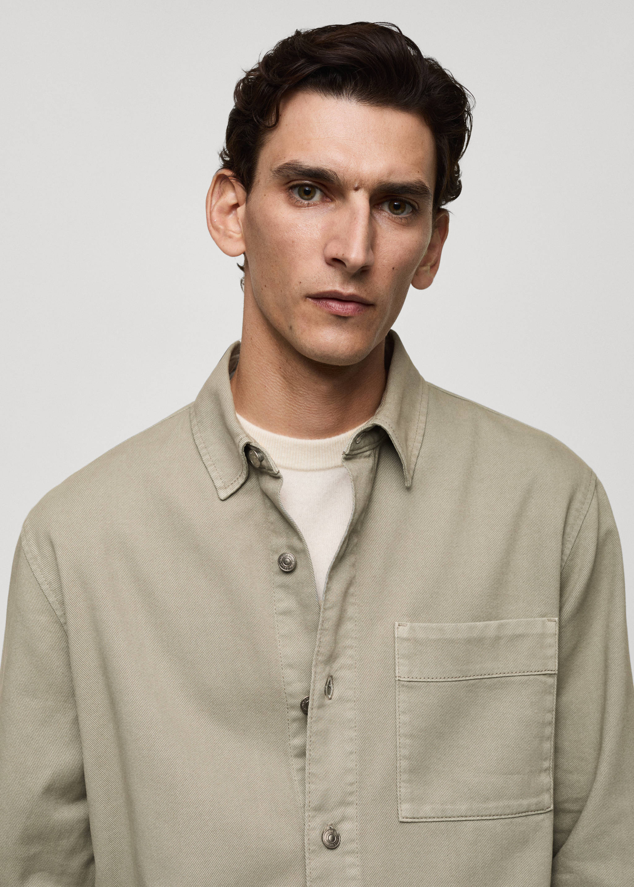 Surchemise jean poche - Détail de l'article 1