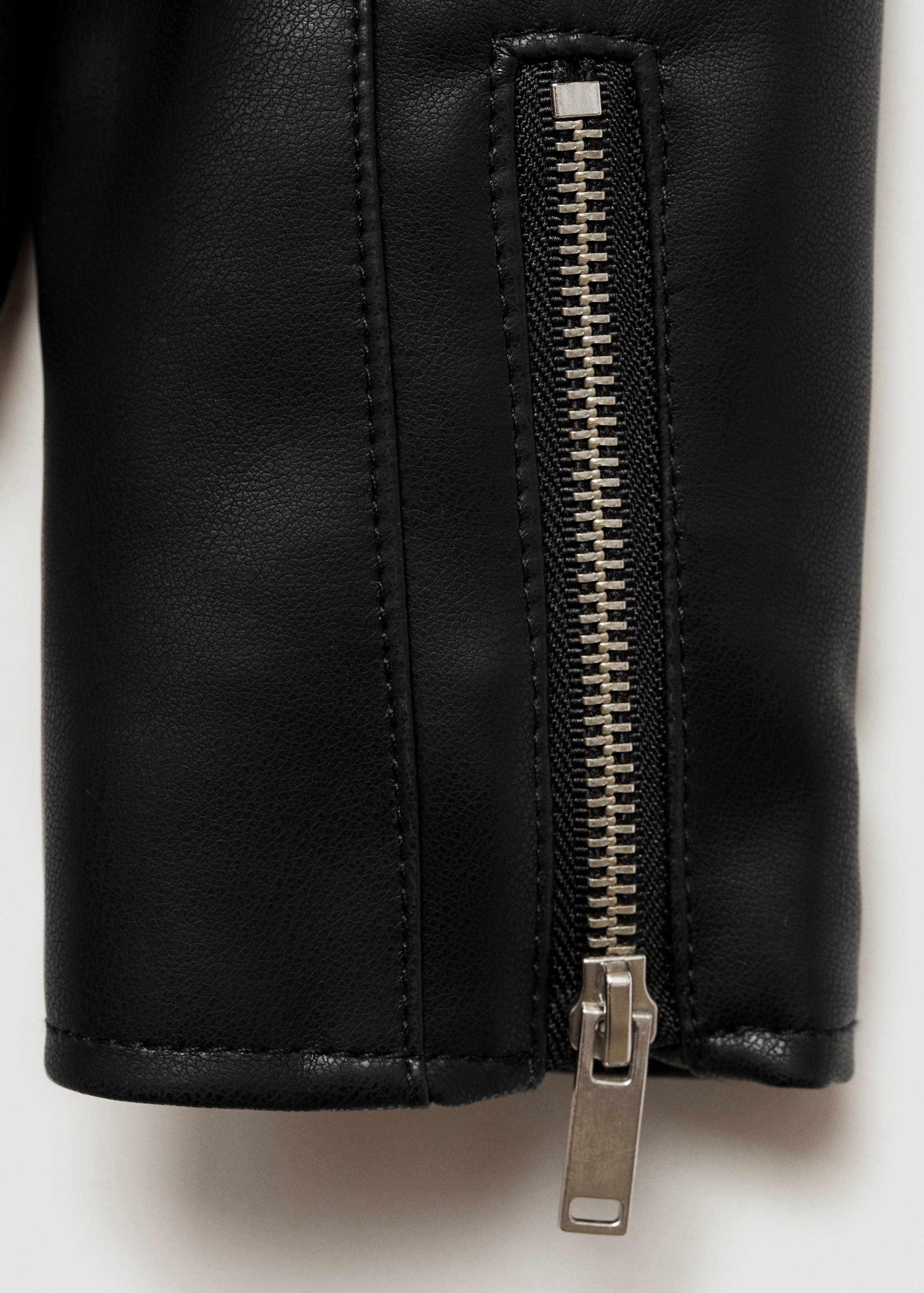 Faux-leather jacket - Details of the article 0