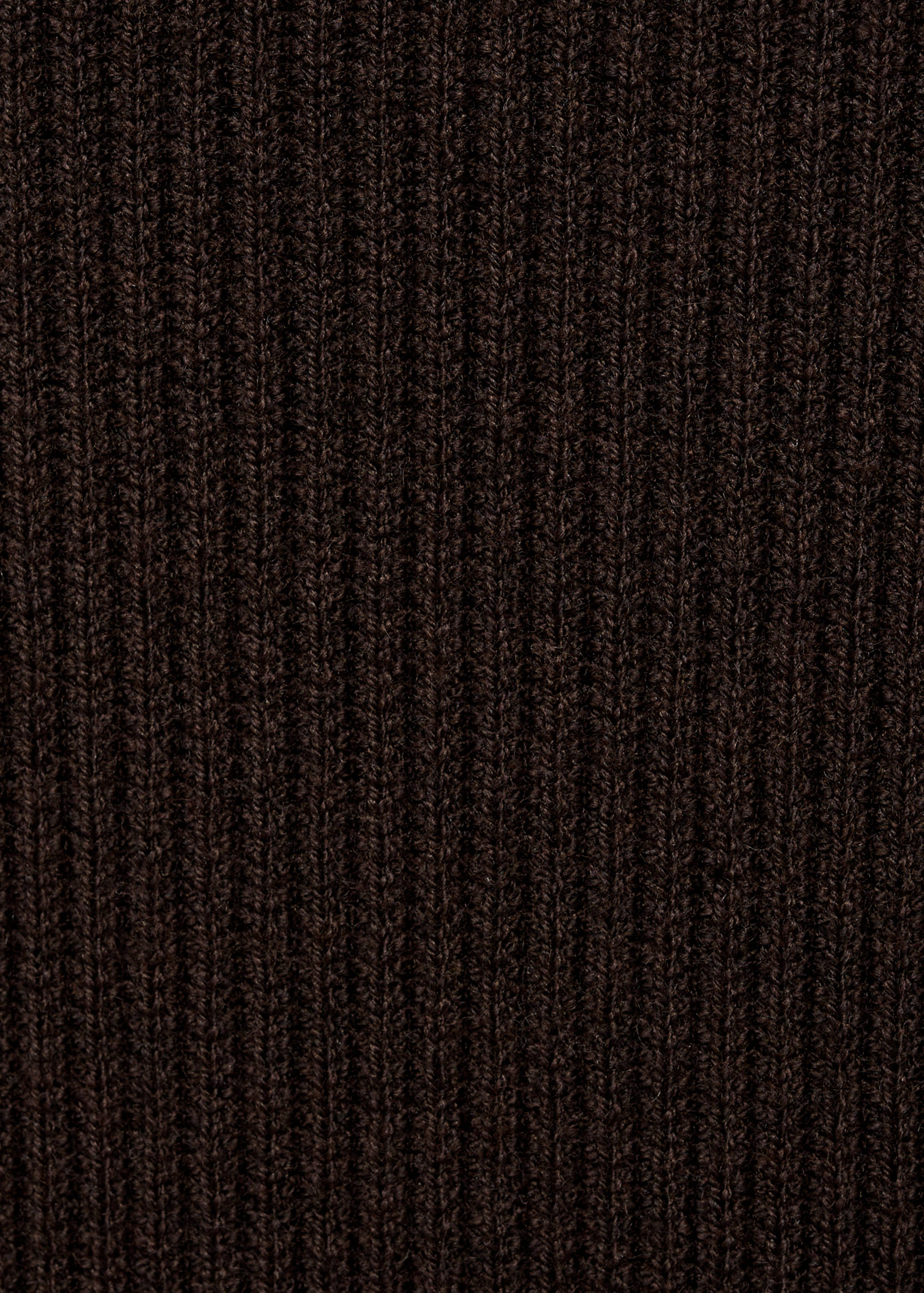 Ribbed cotton knitted sweater - Details of the article 0