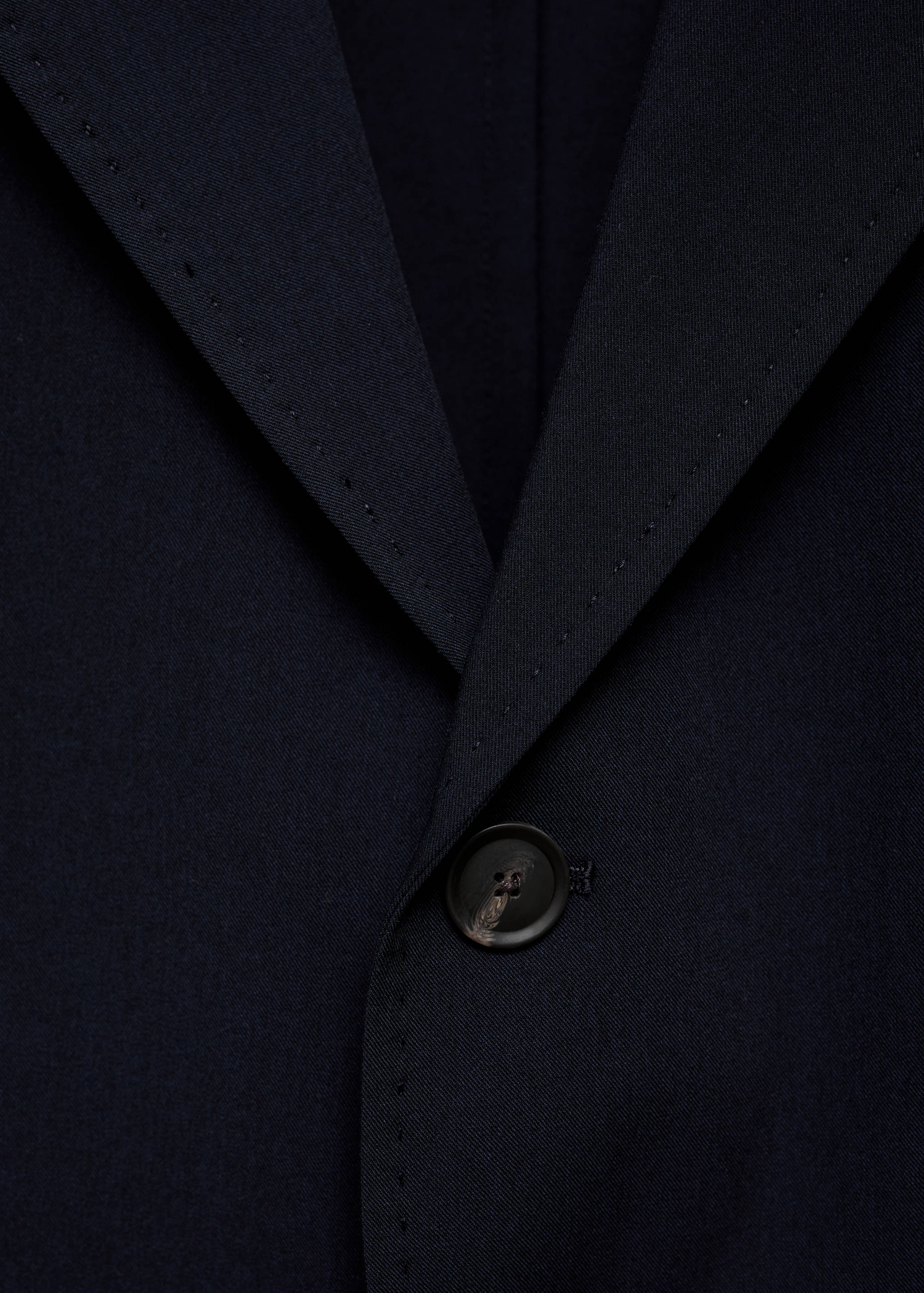 Slim-fit suit jacket with pockets - Details of the article 8