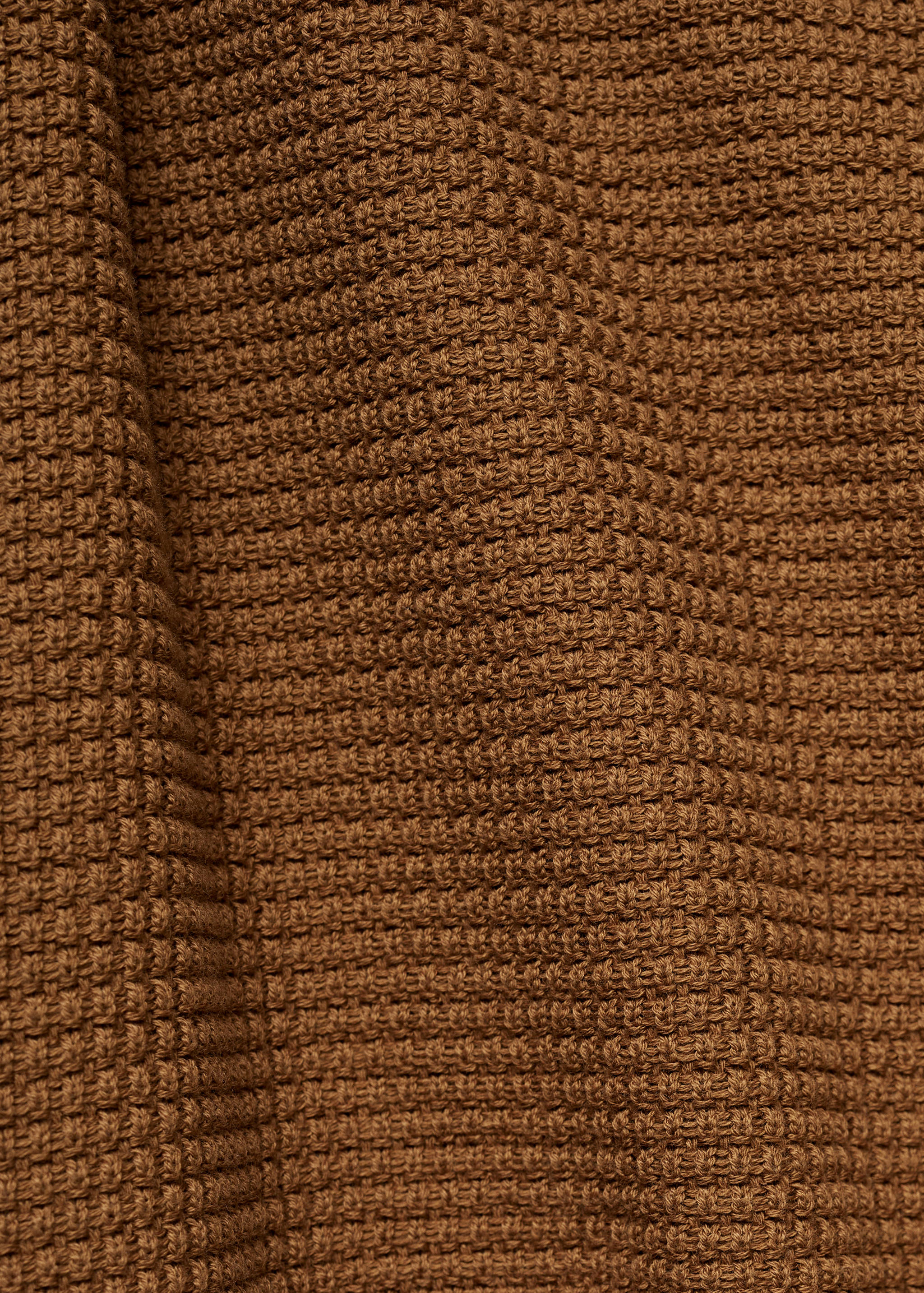 Medium-knit cotton structure polo - Details of the article 0