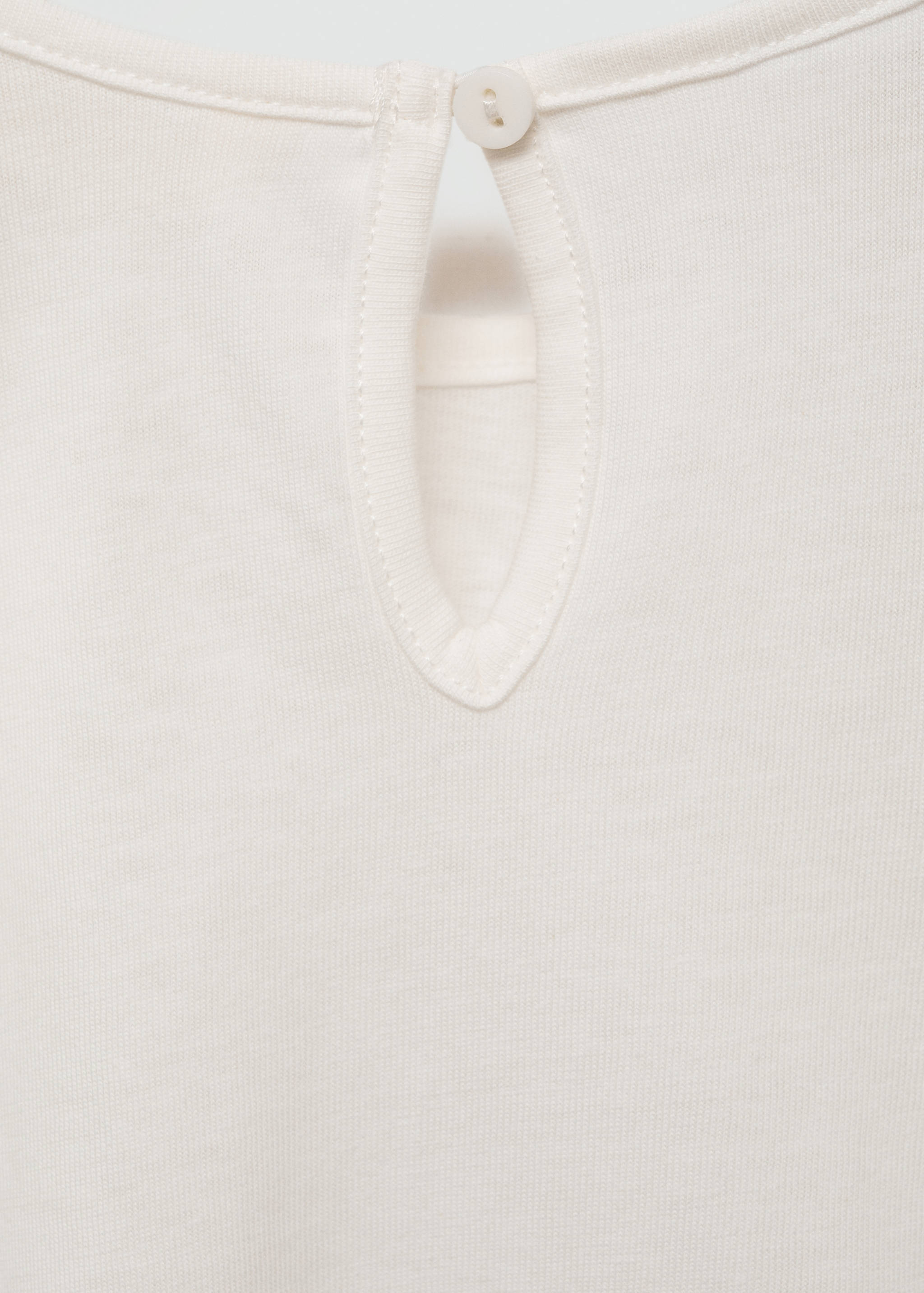 Long -sleeved t-shirt with ruffles - Details of the article 0