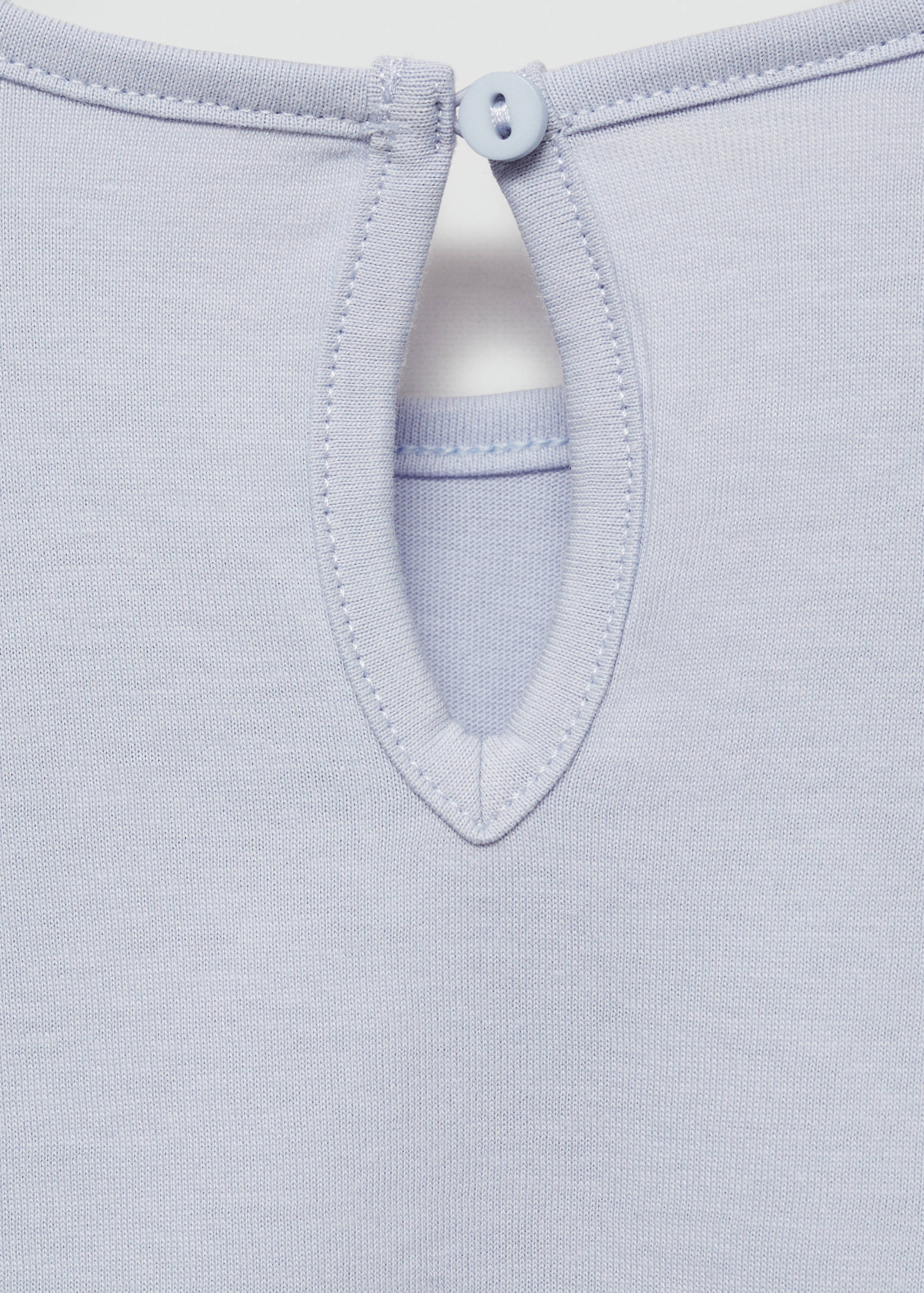 Long -sleeved t-shirt with ruffles - Details of the article 0