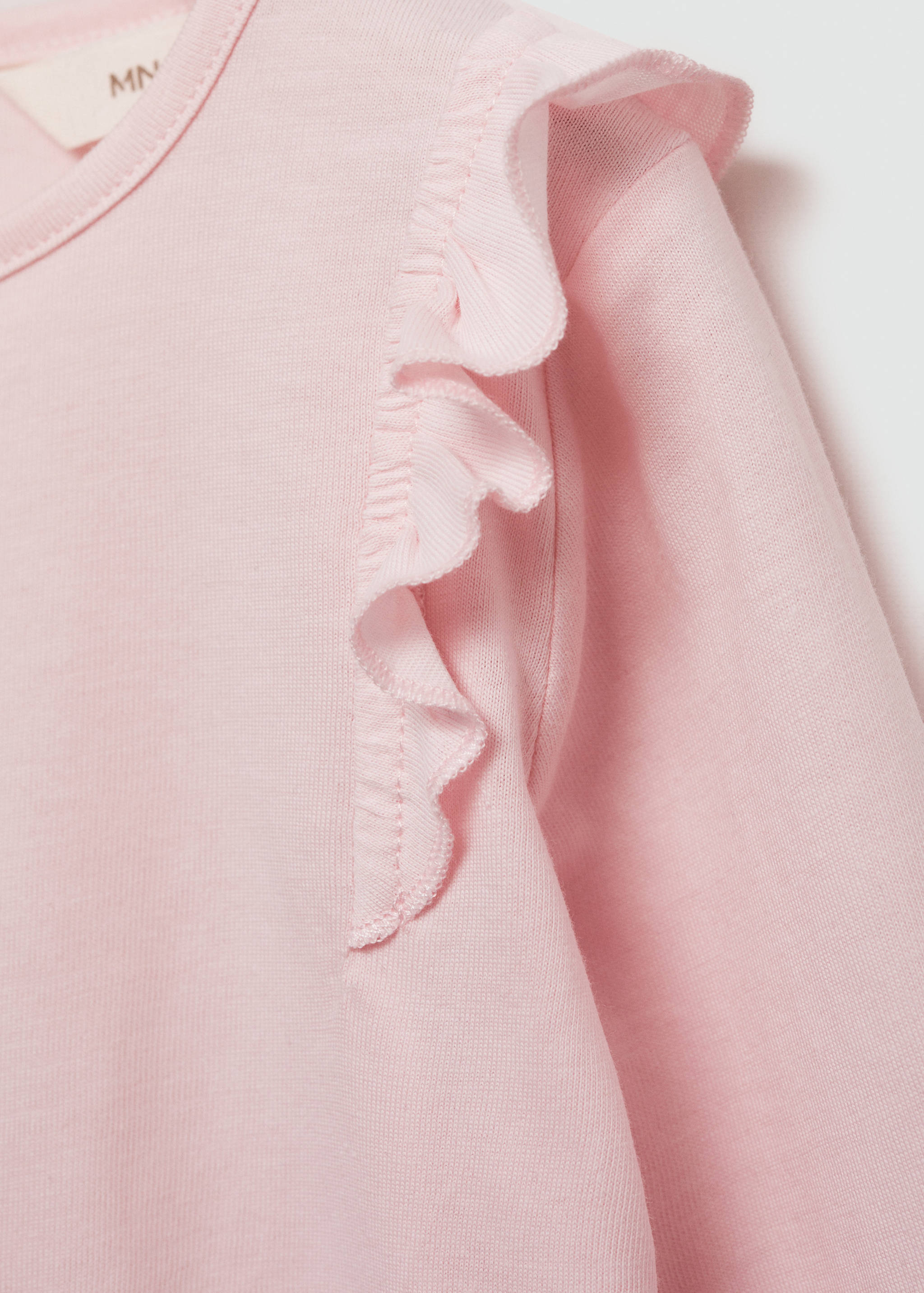 Long -sleeved t-shirt with ruffles - Details of the article 8