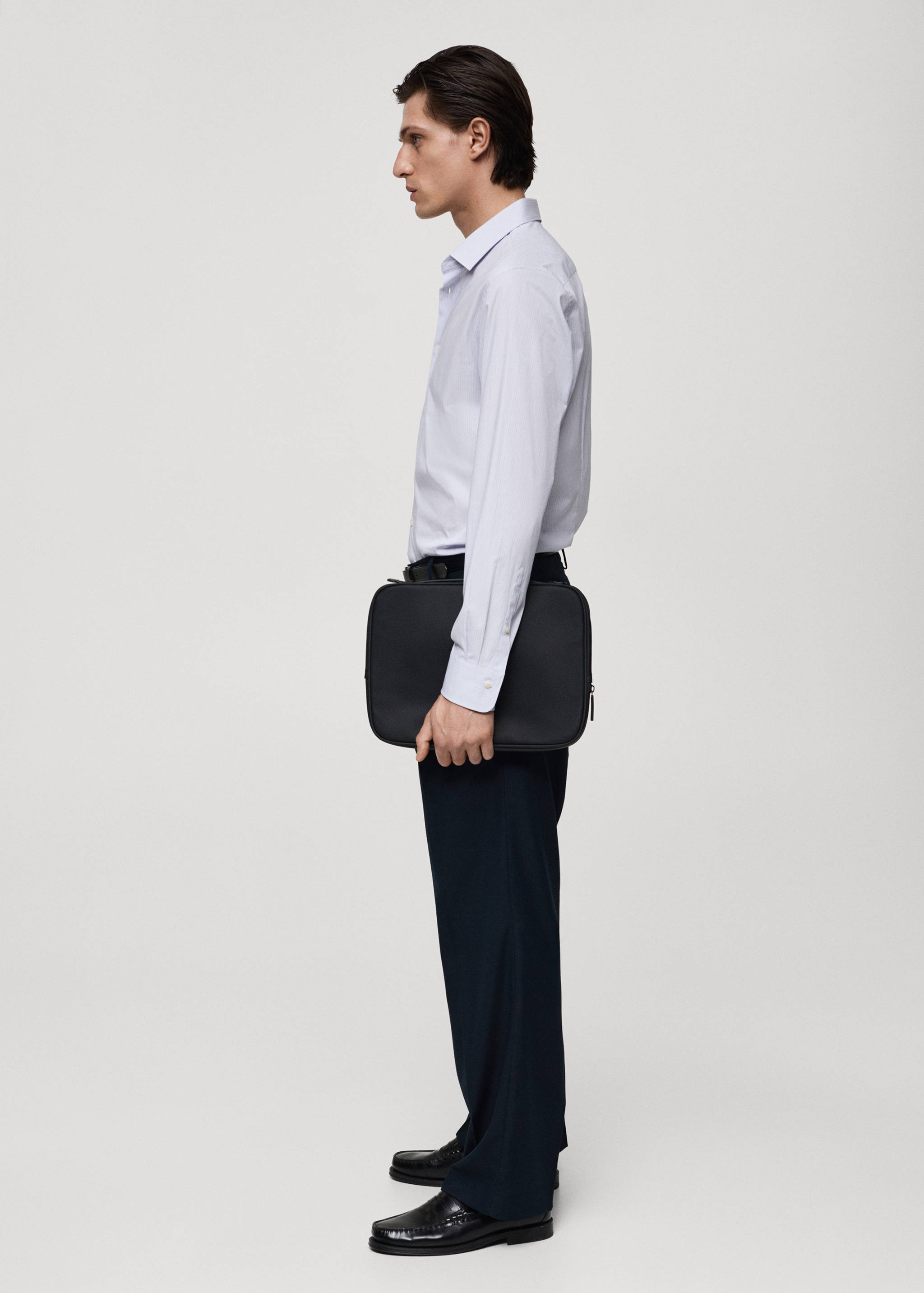 Chemise slim fit coton milleraies - Détail de l'article 2