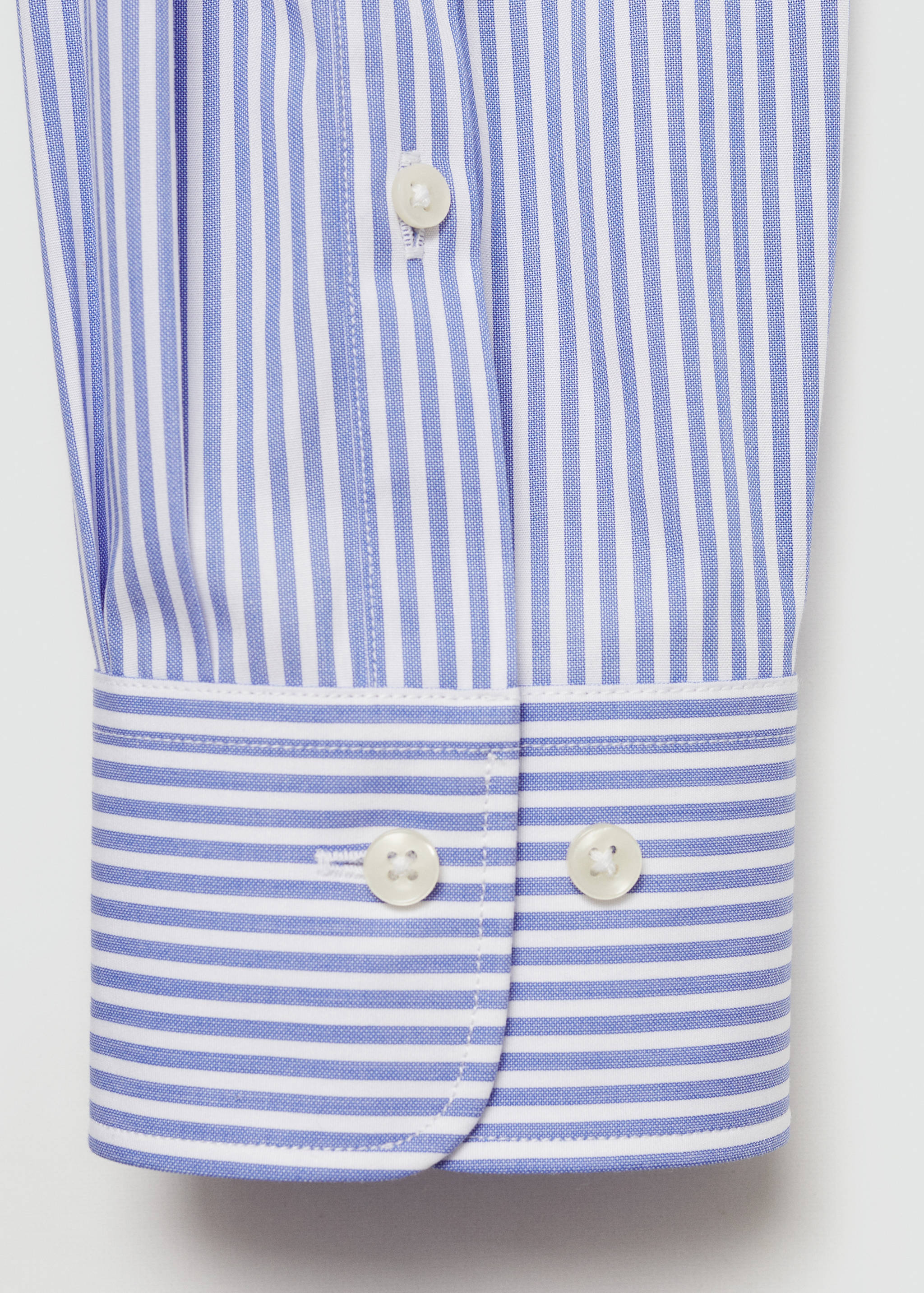 Chemise slim fit coton milleraies - Détail de l'article 0