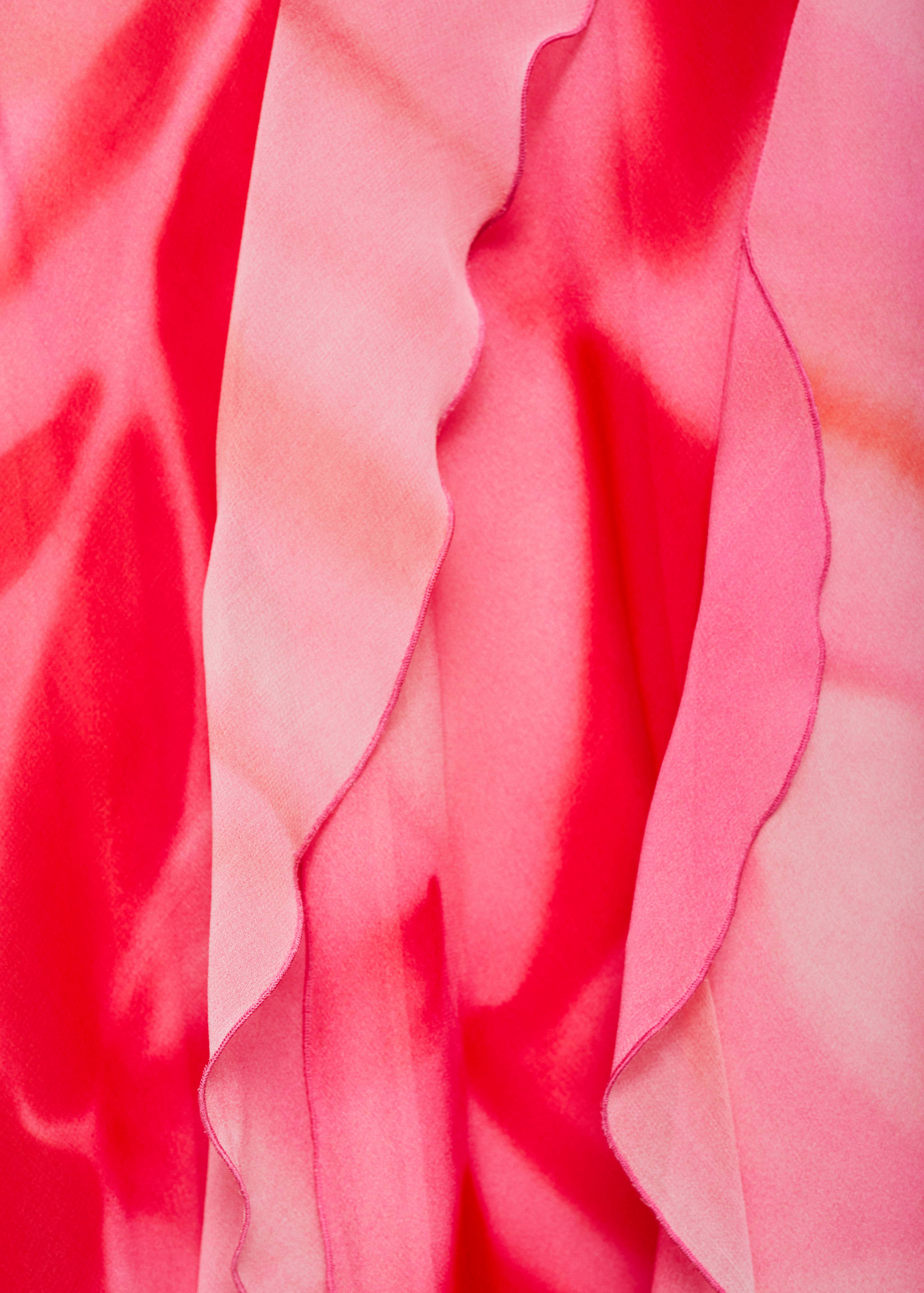 Ruffles slit dress - Details of the article 8