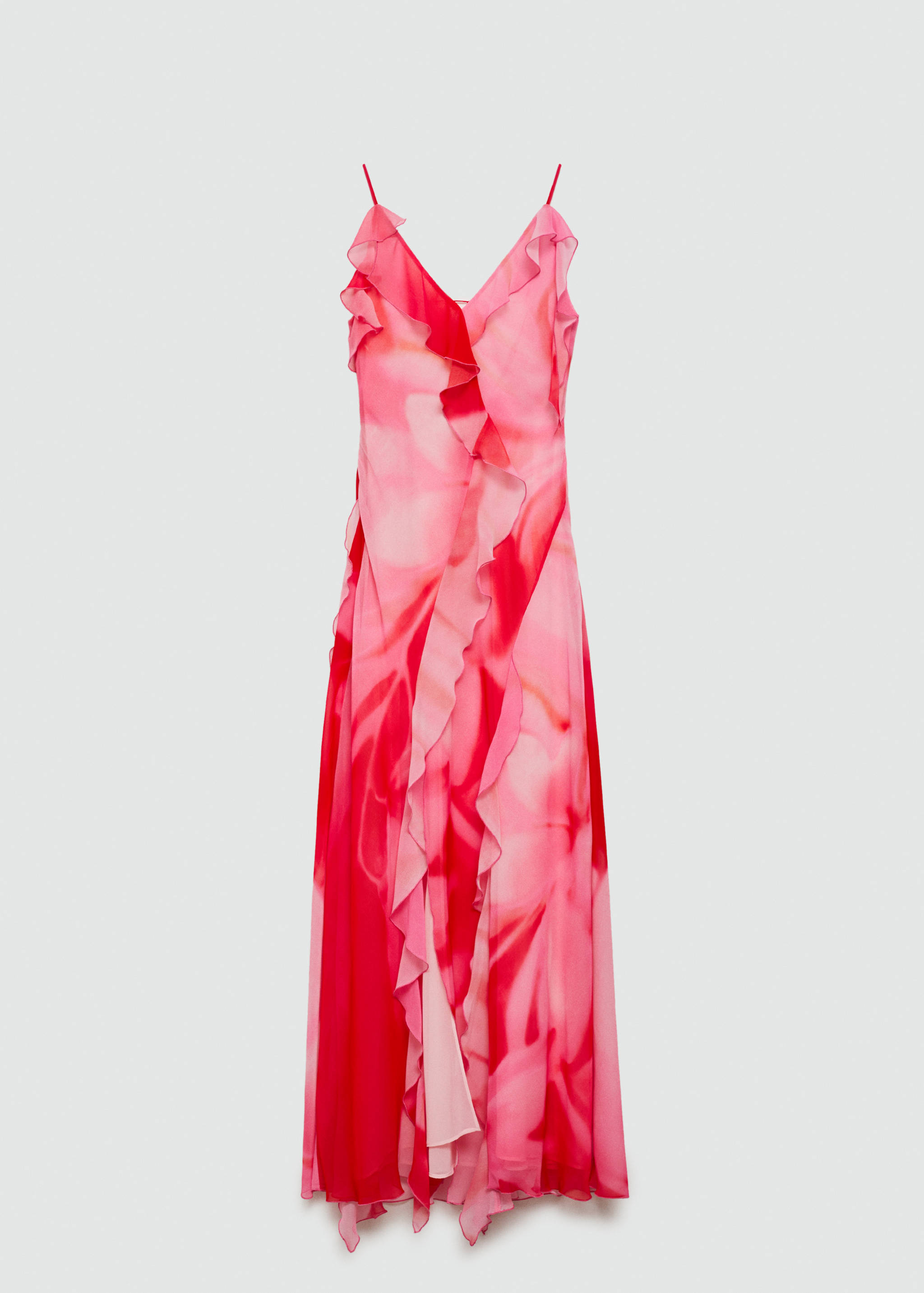 Vestido abertura volantes - Artículo sin modelo
