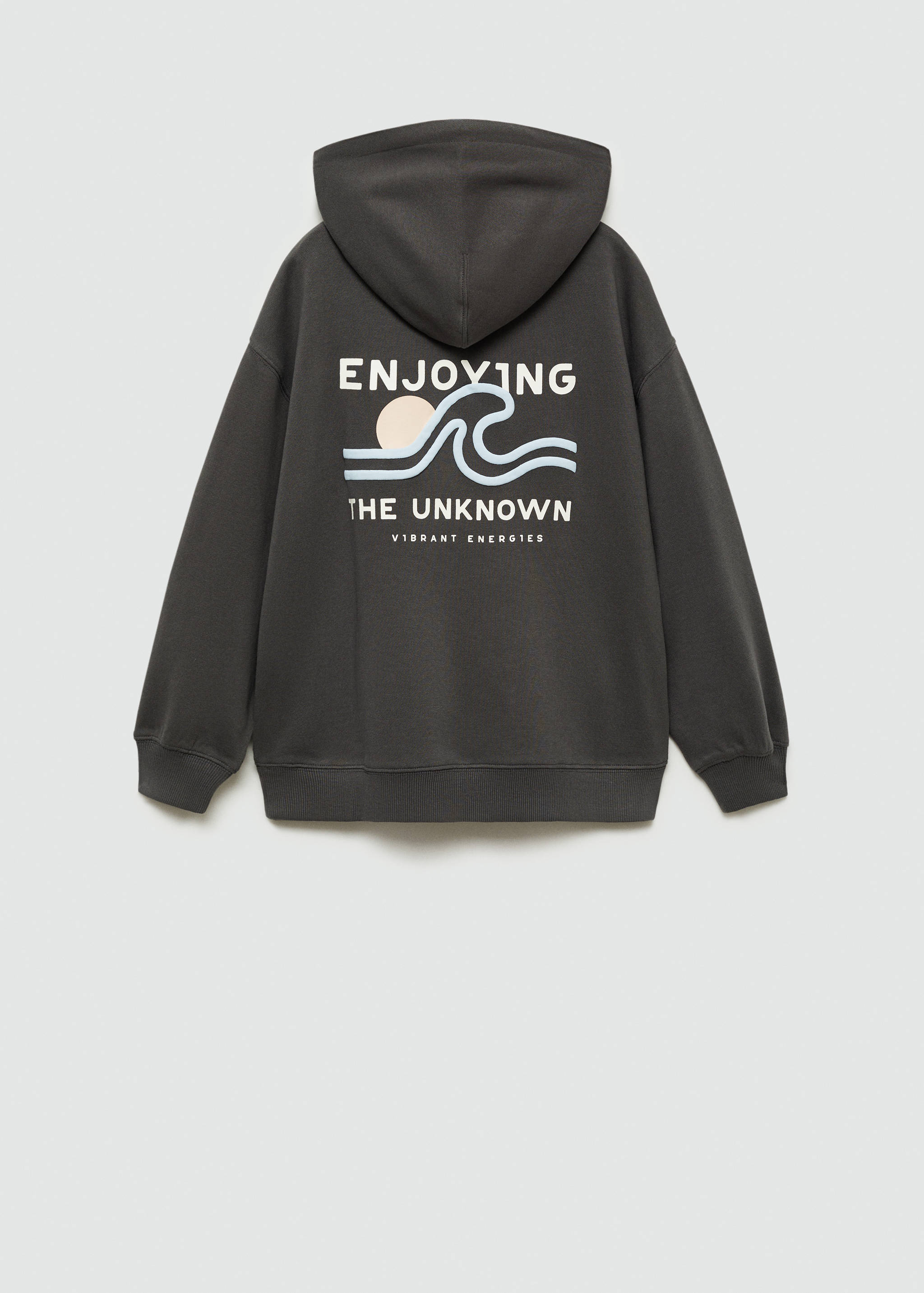 Printed hoodie - Reverse of the article