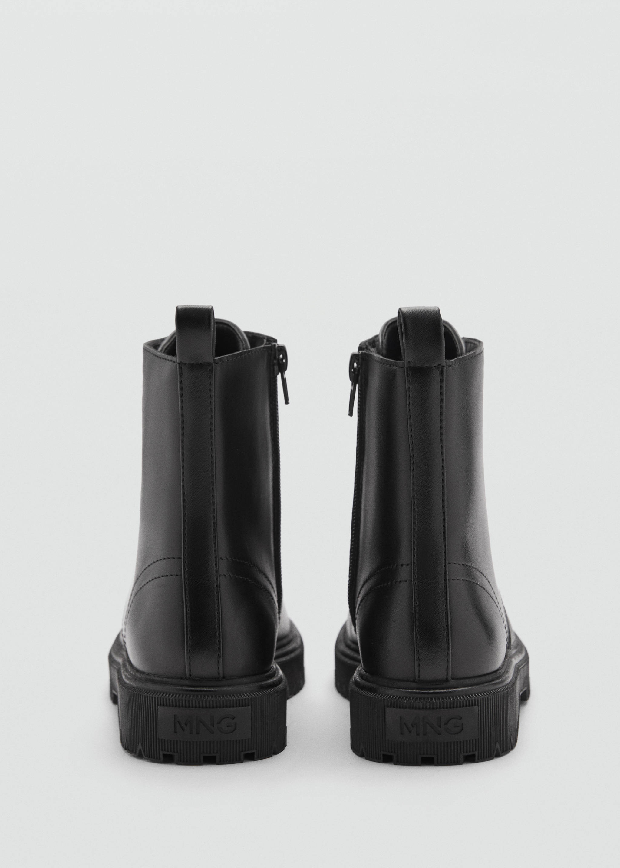 Bottines cuir lacets - Détail de l'article 1