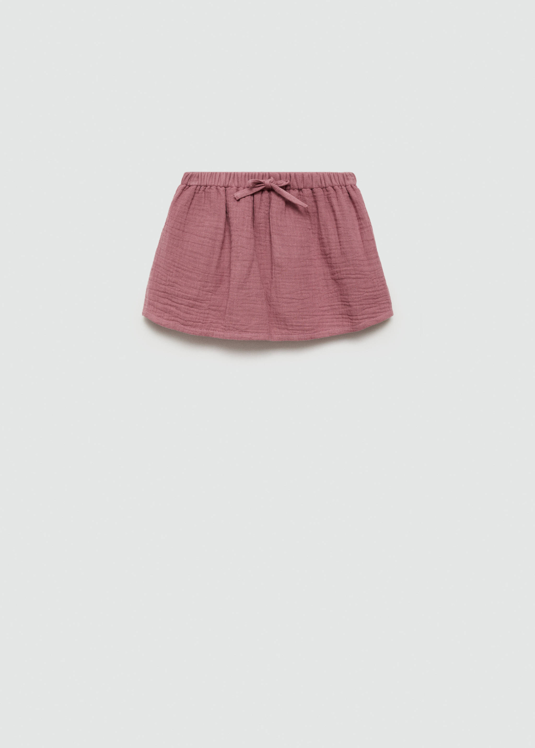 Cotton skort - Article without model