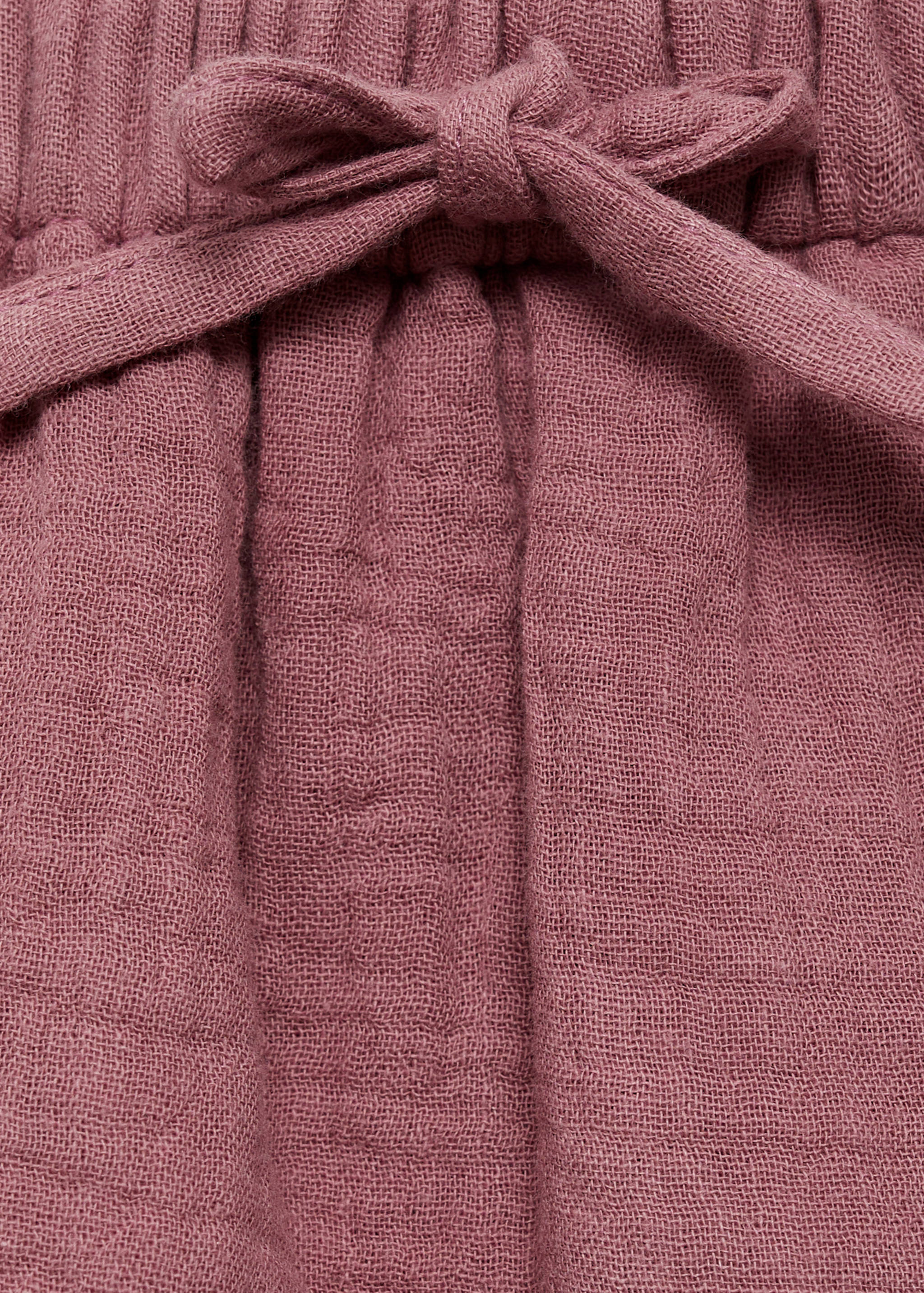 Cotton skort - Details of the article 8